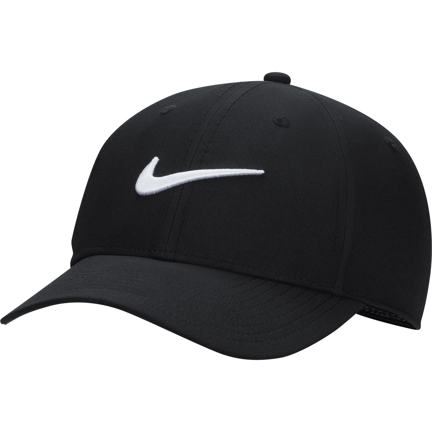 Кепка Nike Dri-FIT Club Swoosh - черный/белый FB5625-010