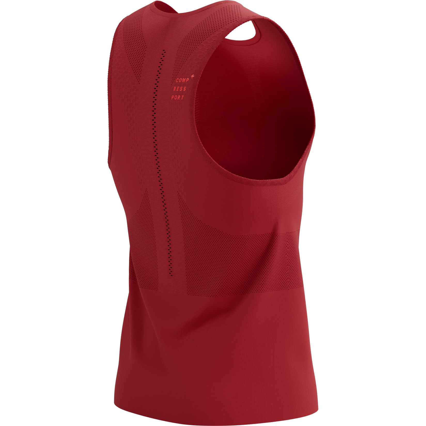 Compressport Pro Racing Singlet Men - samba/red reflective