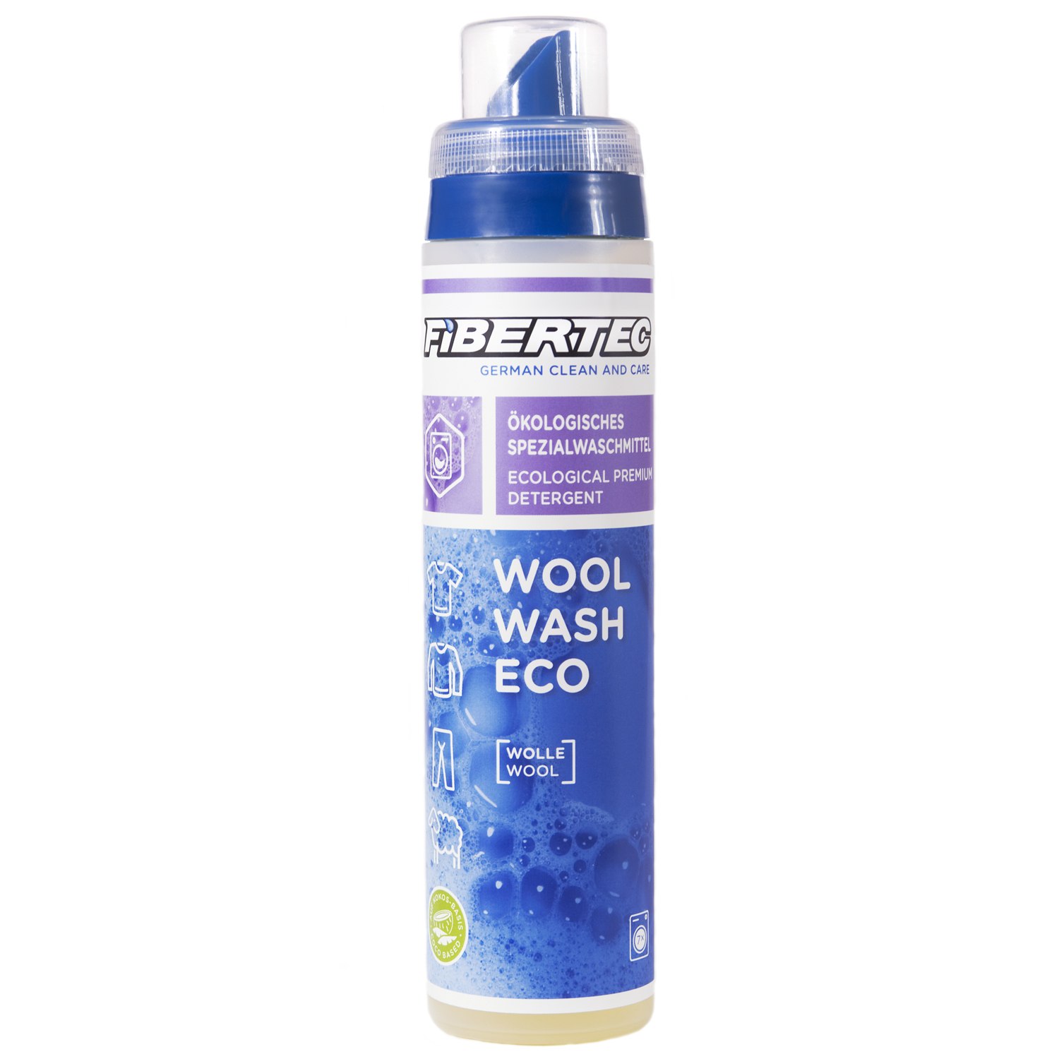 Produktbild von Fibertec Wool Wash Eco Spezialwaschmittel für Wolle 250 ml