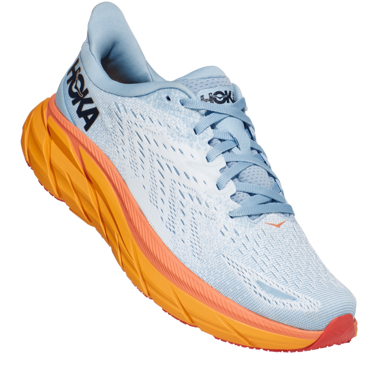 Picture of Hoka Clifton 8 Women&#039;s Running Shoes - summer song / ice flow