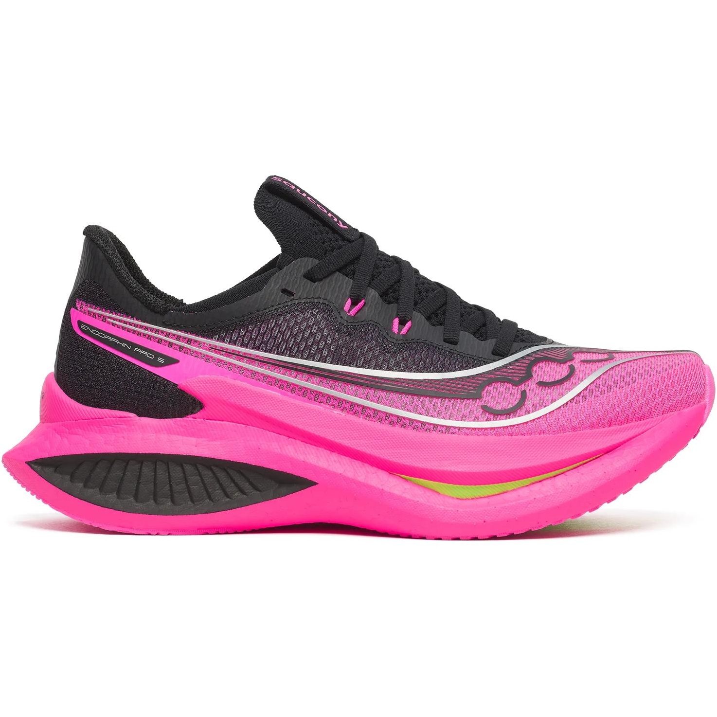 Saucony Endorphin Pro 5 Running Shoes Women - black/shock | BIKE24