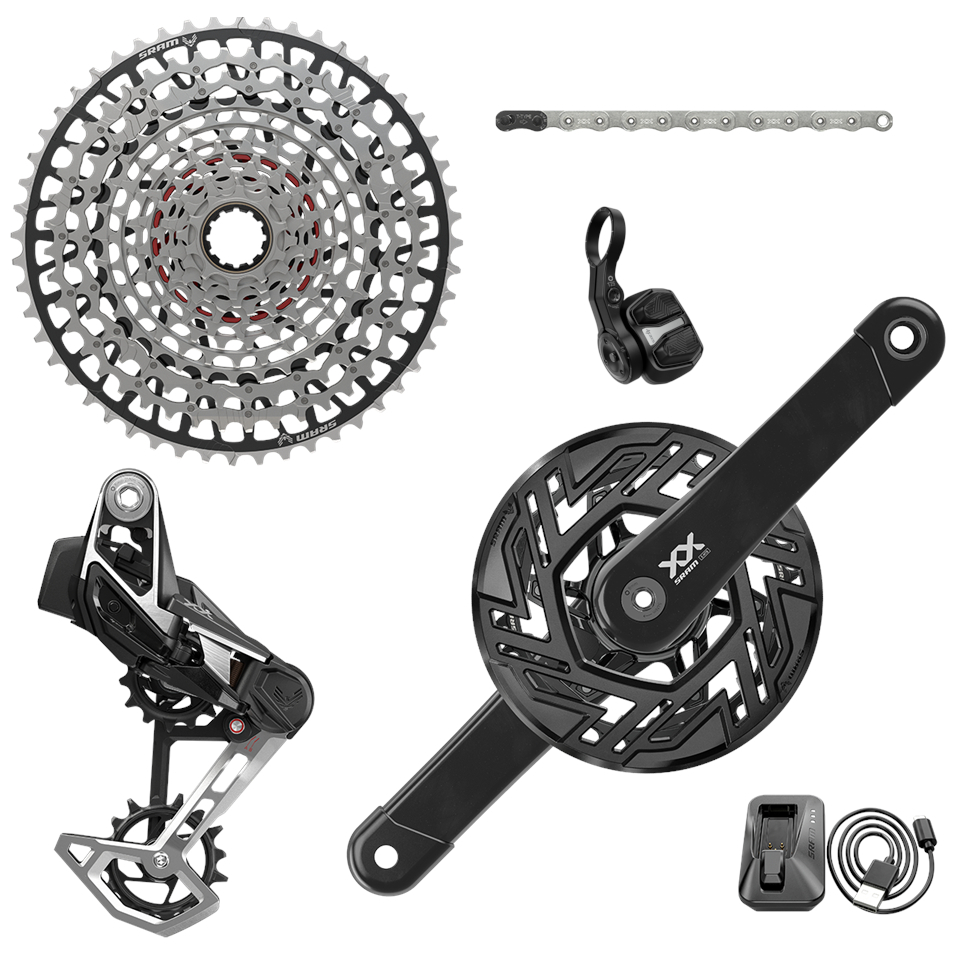 Picture of SRAM XX Eagle Transmission Groupset - E-MTB | AXS | T-Type | D1 - for Bosch