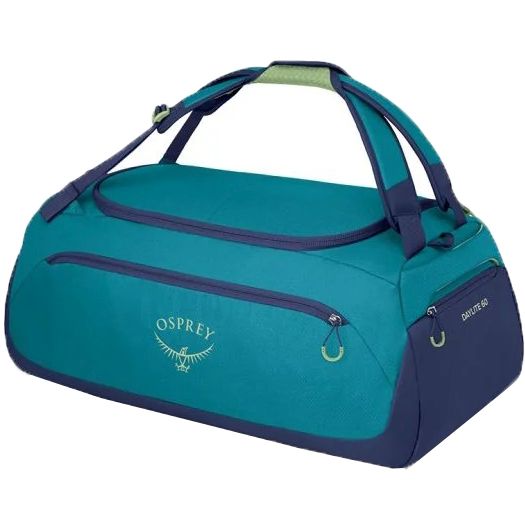 Produktbild von Osprey Daylite Duffel 60 Reisetasche - Blue Spikemoss/Alkaline Blue Spikemoss/Alkaline