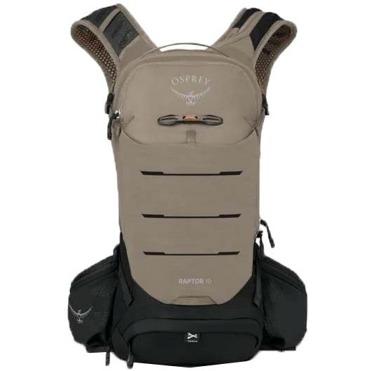 Productfoto van Osprey Raptor 10 Rugzak + Drinkzak - Pediment Grey
