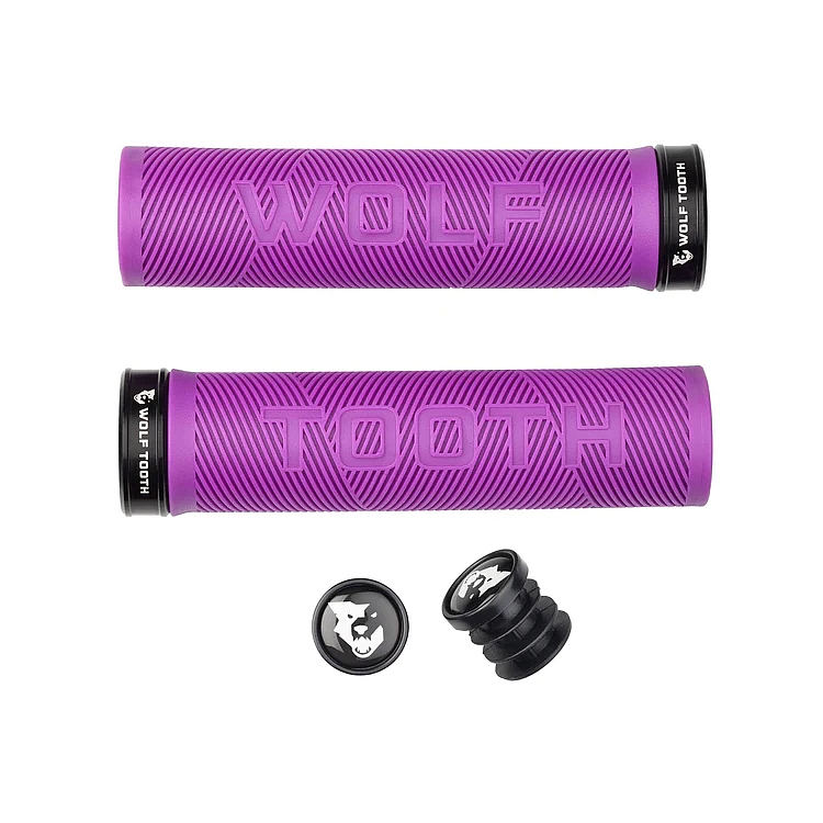 Picture of Wolf Tooth ECHO Lock-On Grips - purple / black