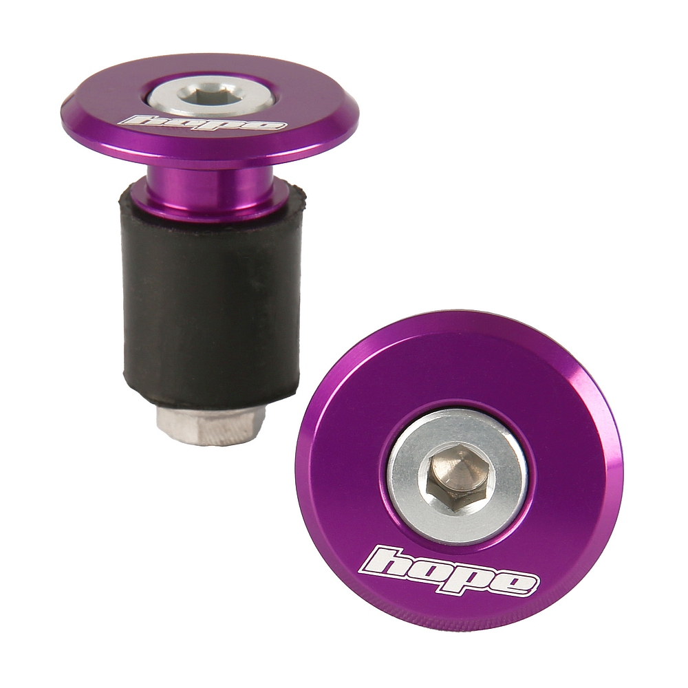 Photo produit de Hope Bouchon de Guidon | 1 Paire - lilas