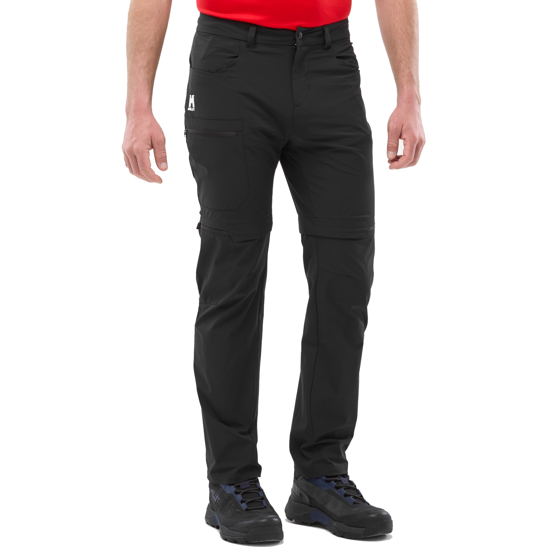 Picture of Millet Ubic Stretch Zip Off Pants Men - Black