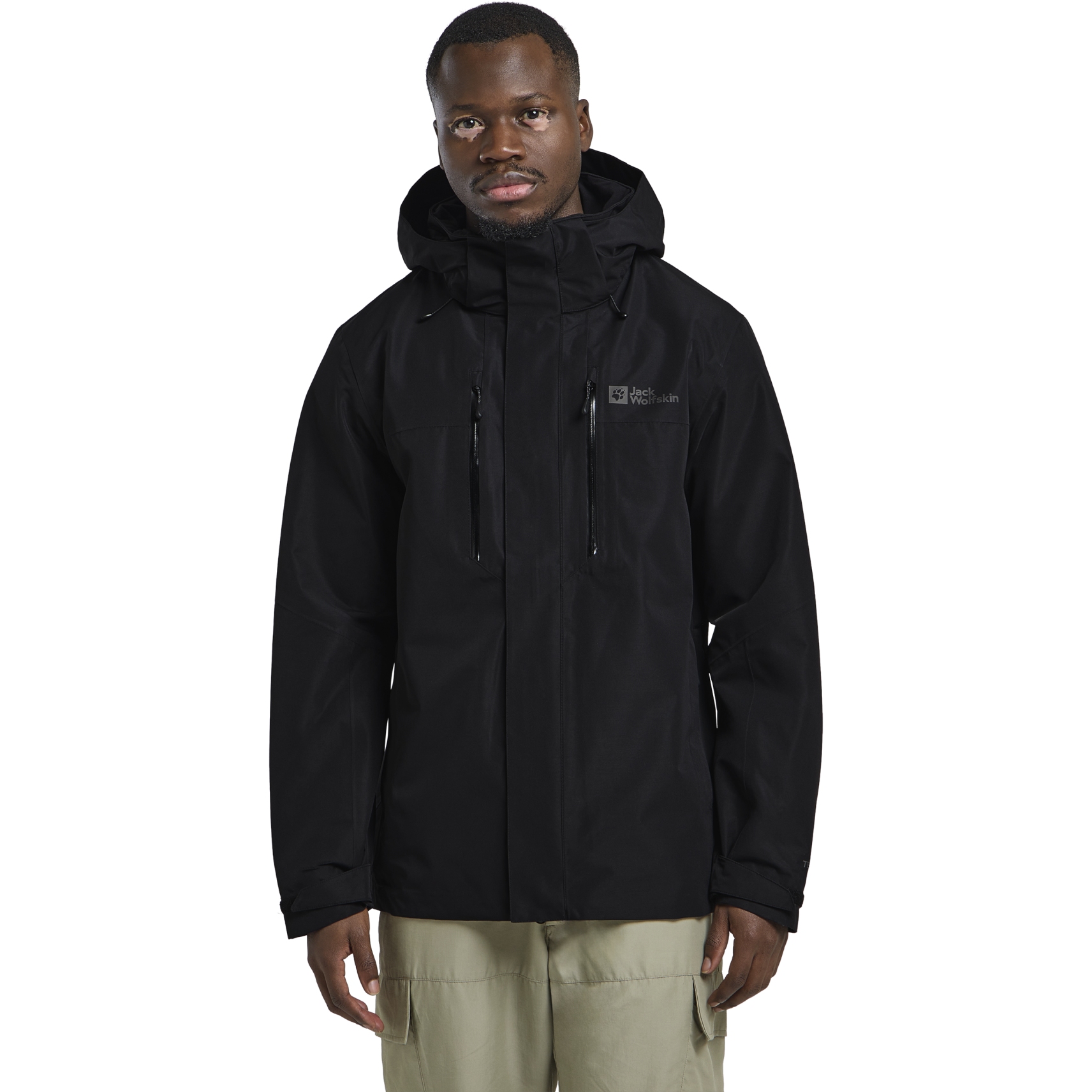 Bild von Jack Wolfskin Jasper 2L Jacke Herren - schwarz