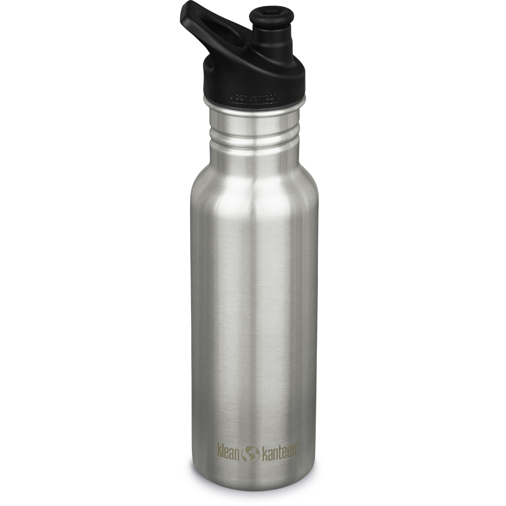 Produktbild von Klean Kanteen Classic Trinkflasche mit Sport Cap 532 ml - brushed stainless