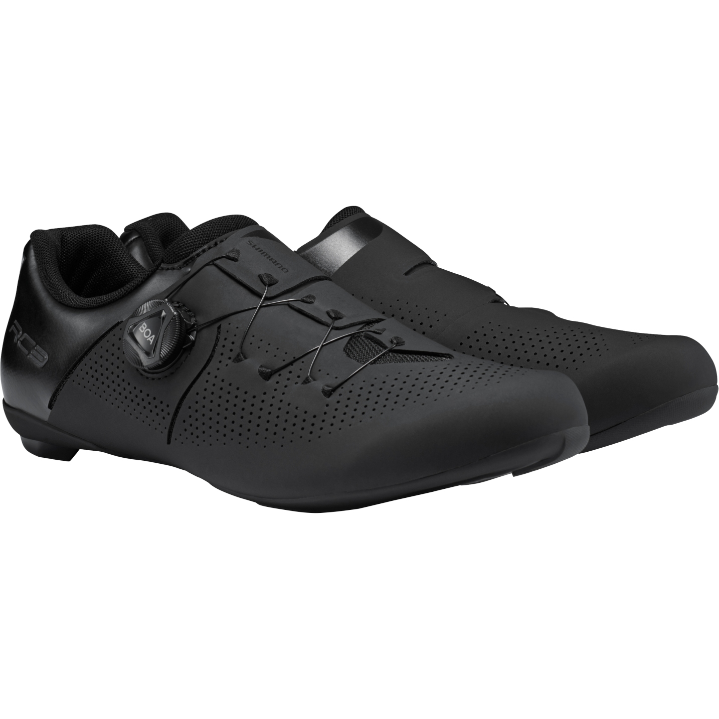 Photo produit de Shimano Chaussures Vélo Route Homme - SH-RC302 - Noir