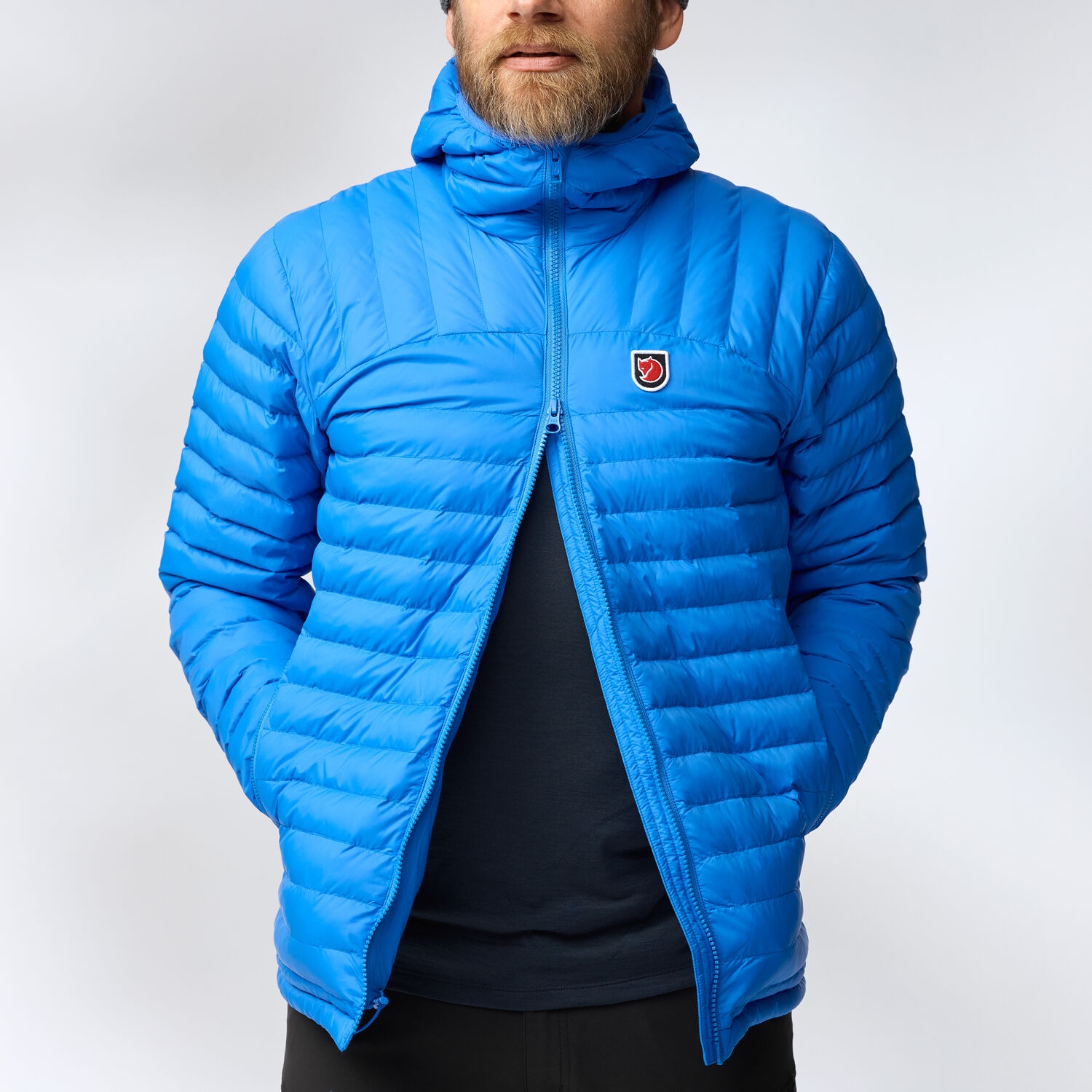 Fjällräven Expedition Lätt Hoodie Jacket Men - mustard yellow | BIKE24