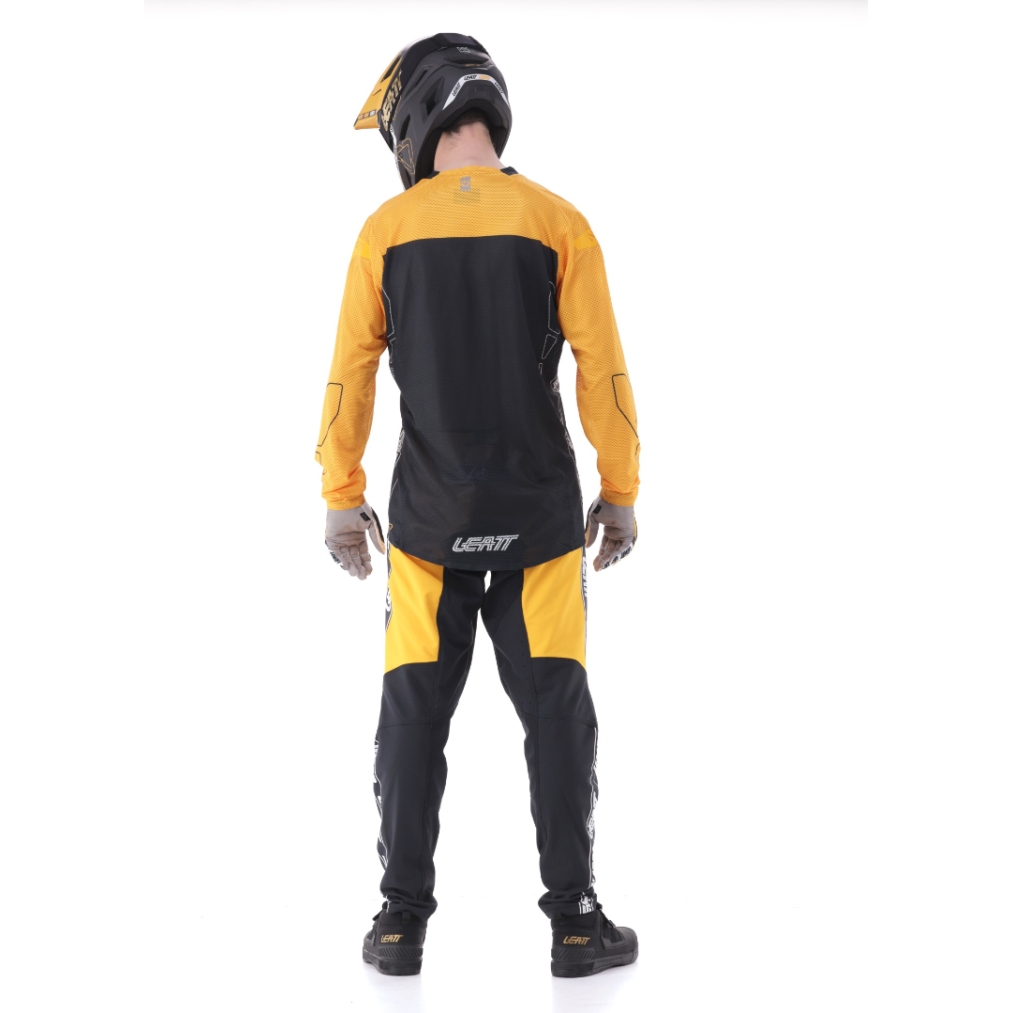 Maglia Tecnica MTB Leatt Gravity 4.0 Uomo - Tessuto Traspirante Con Rinforzi - Foto 7