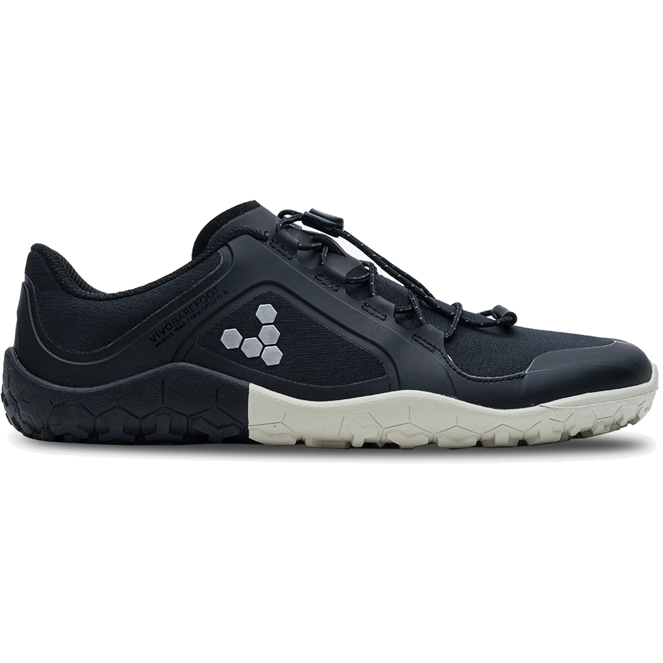 Мужская обувь на босу ногу Vivobarefoot Primus Trail III для любых погодных условий с твердым покрытием - Obsidian