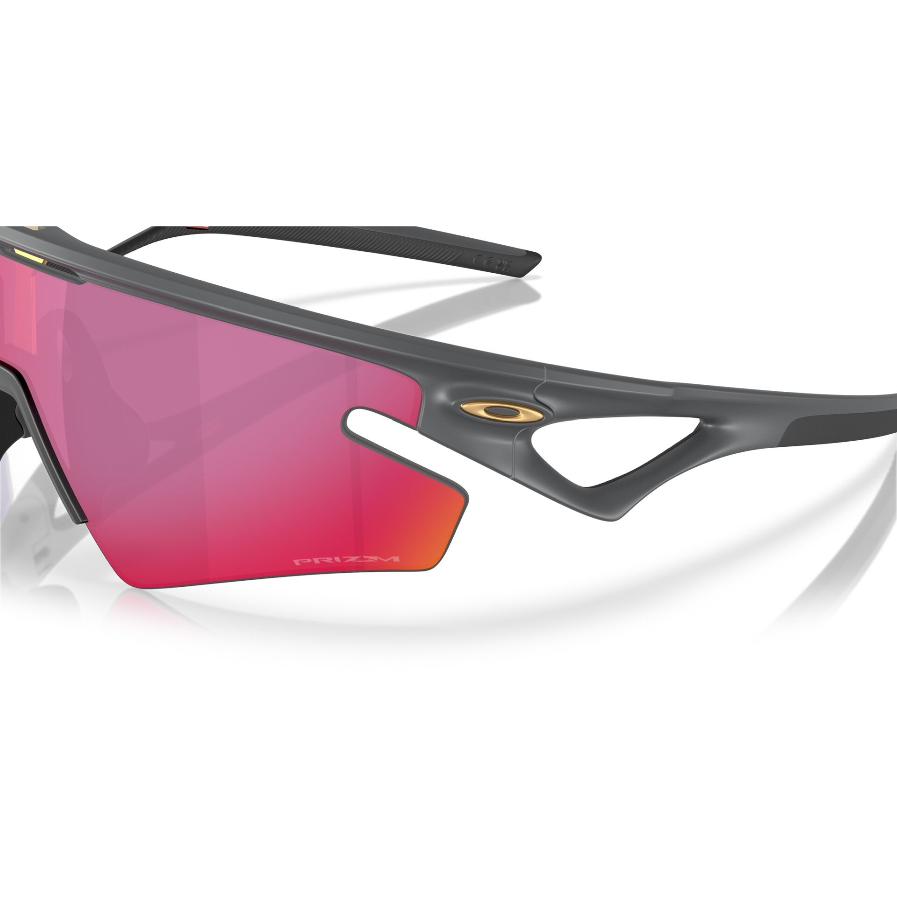 Oakley Sphaera Slash Glasses - Matte Carbon/Prizm Road Oakley Sphaera Slash Glasses - Matte Carbon/Prizm Road