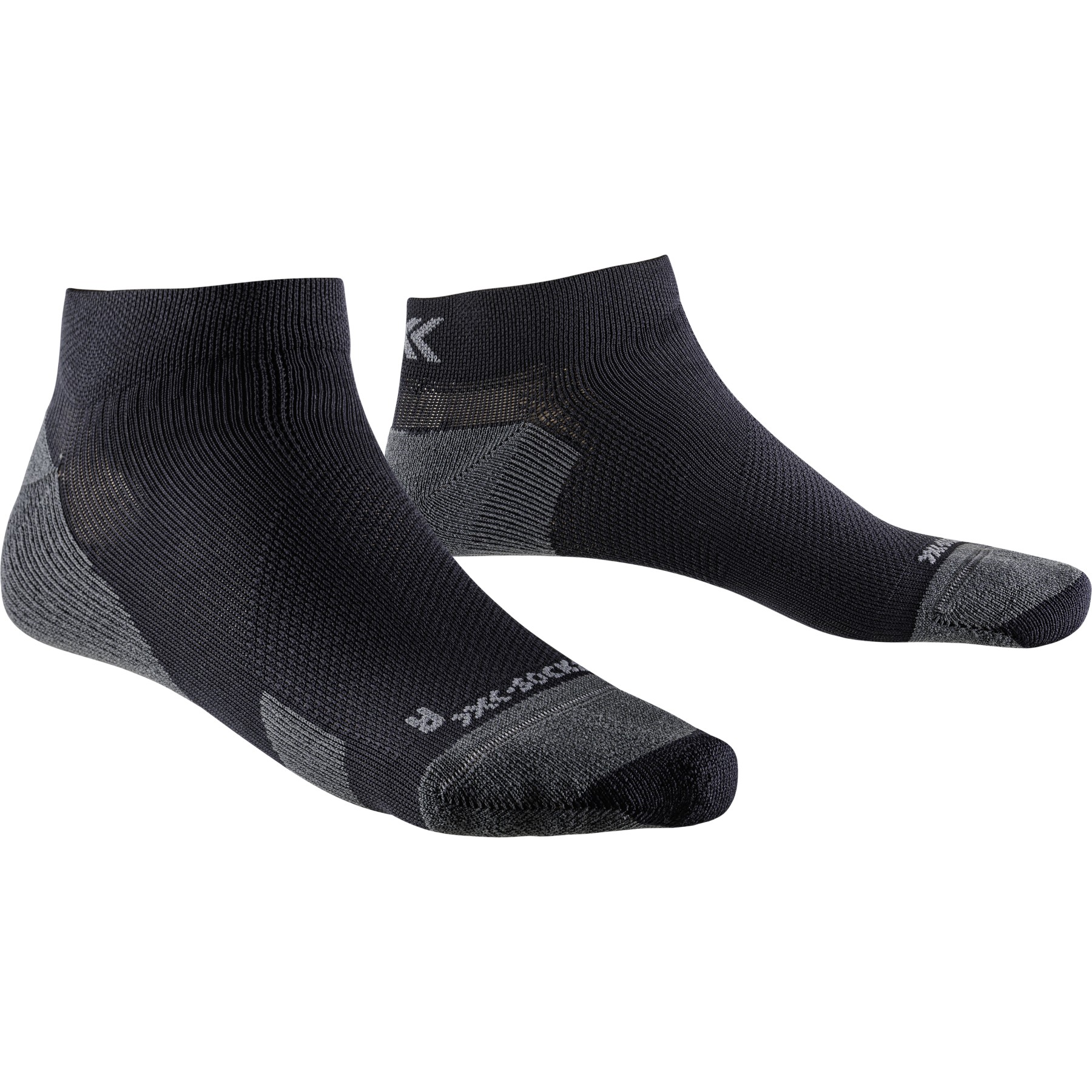 Produktbild von X-Socks Run Discover Low Cut Laufsocken - black/charcoal