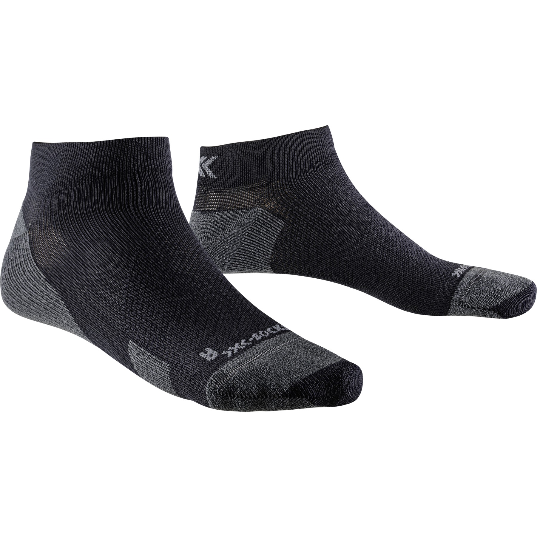 X-Socks Calcetines de correr - Run Discover Low Cut - black/charcoal