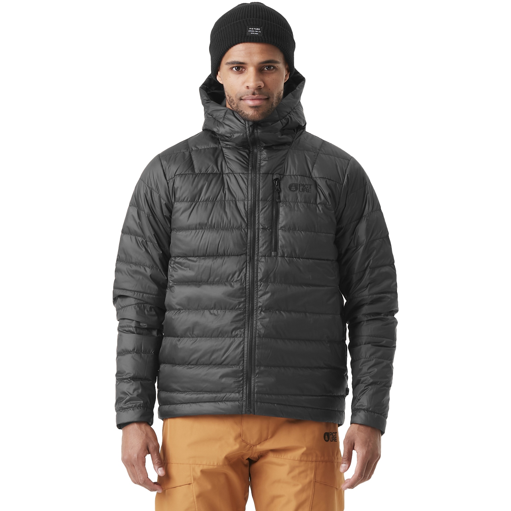 Produktbild von Picture Mid Puff Daunenjacke Herren - Schwarz