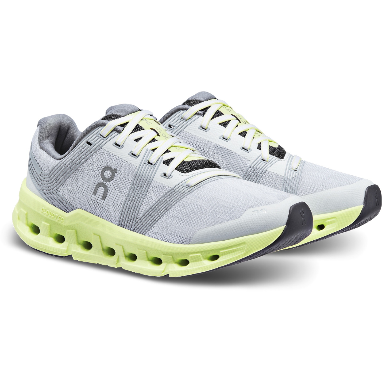Picture of On Cloudgo Running Shoes Women - Frost &amp; Hay