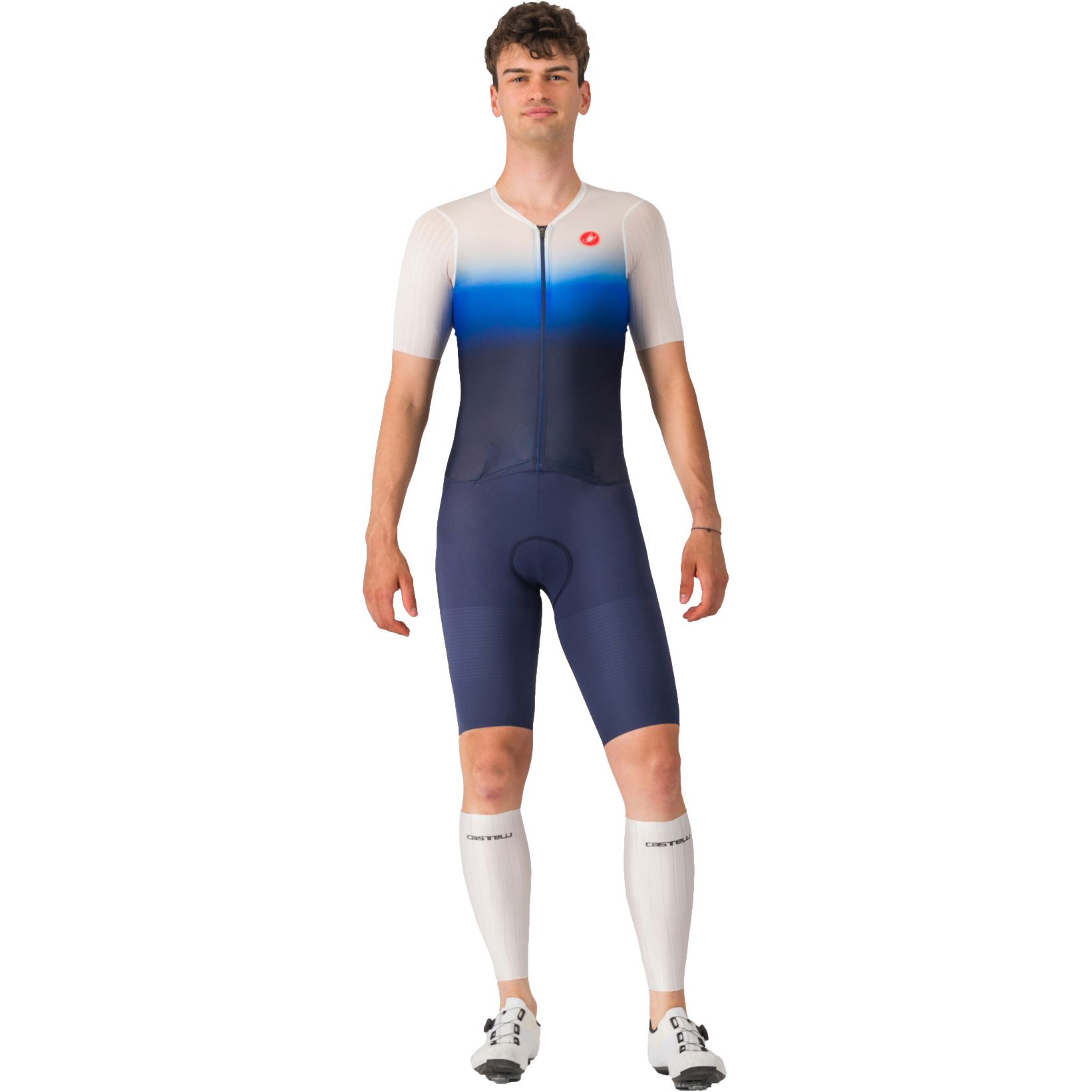 Castelli Combinaison Vélo Homme - PR 2 Speed - belgian blue/white-azzurro ita 424