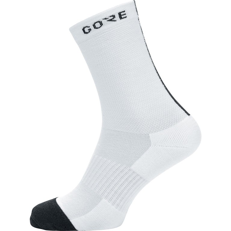 Picture of GOREWEAR M Thermo Mid Socks - white/black 0199