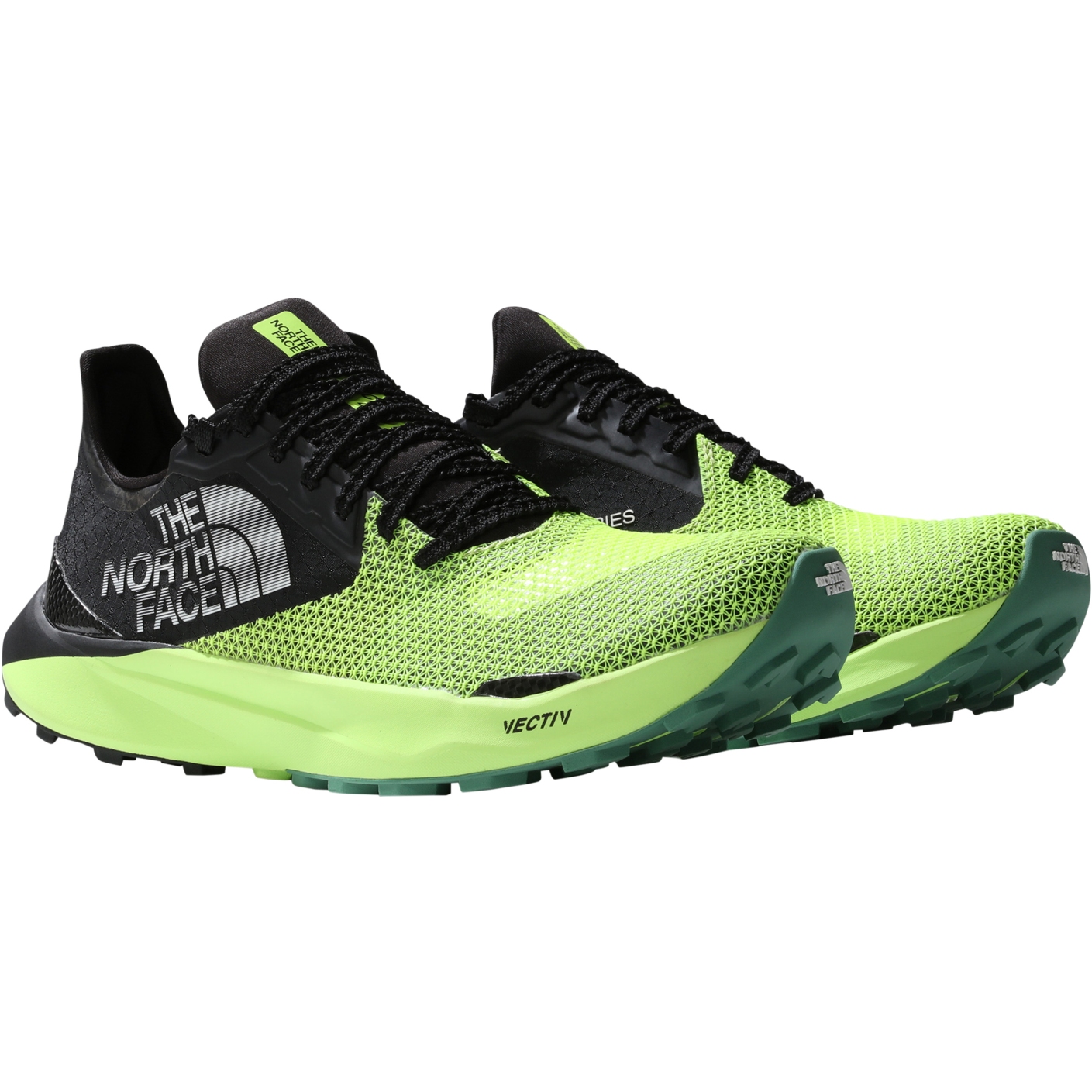 Photo produit de The North Face Chaussures Trail Running Homme - Summit VECTIV™ Sky - LED Yellow/TNF Black