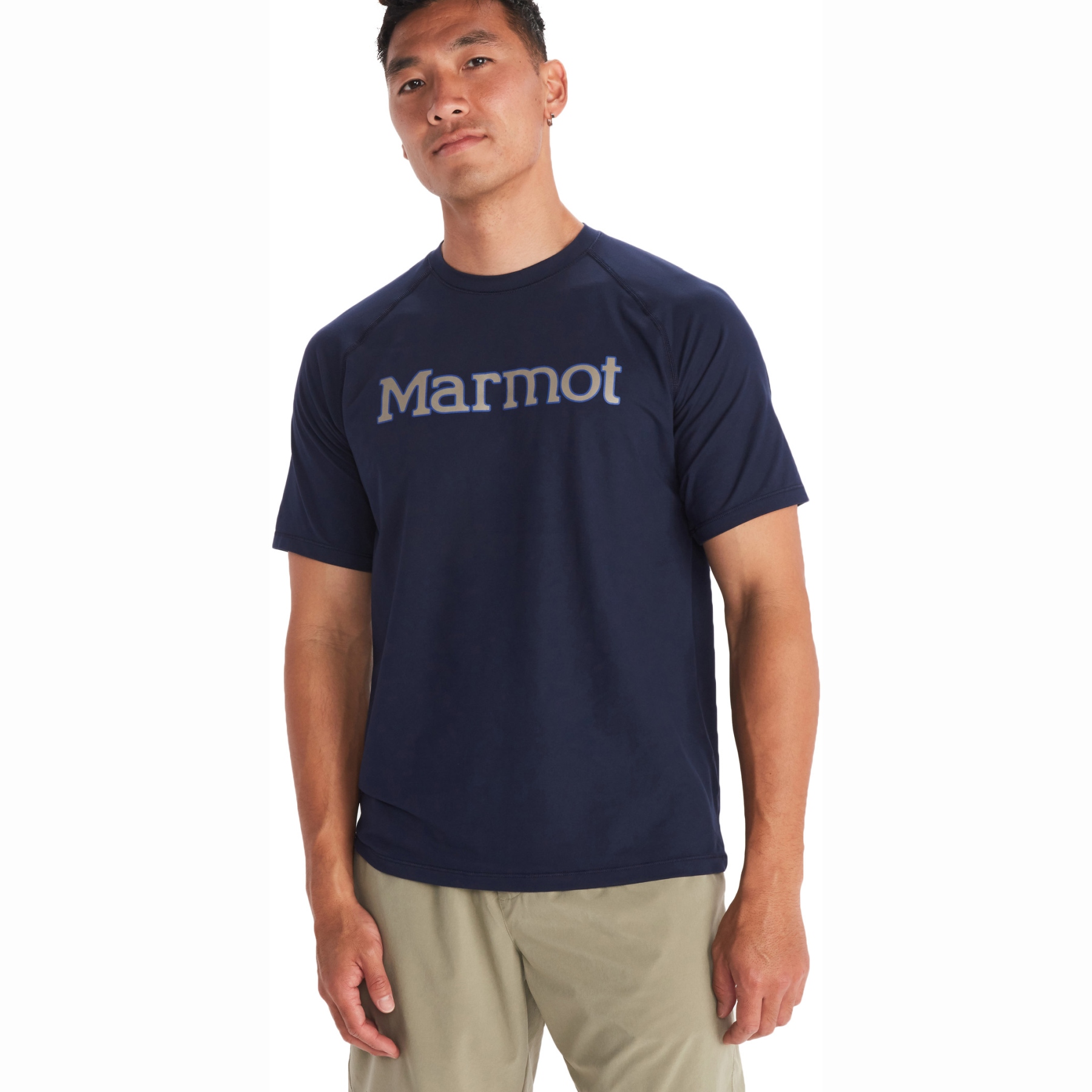 Produktbild von Marmot Windridge Graphic T-Shirt Herren - arctic navy