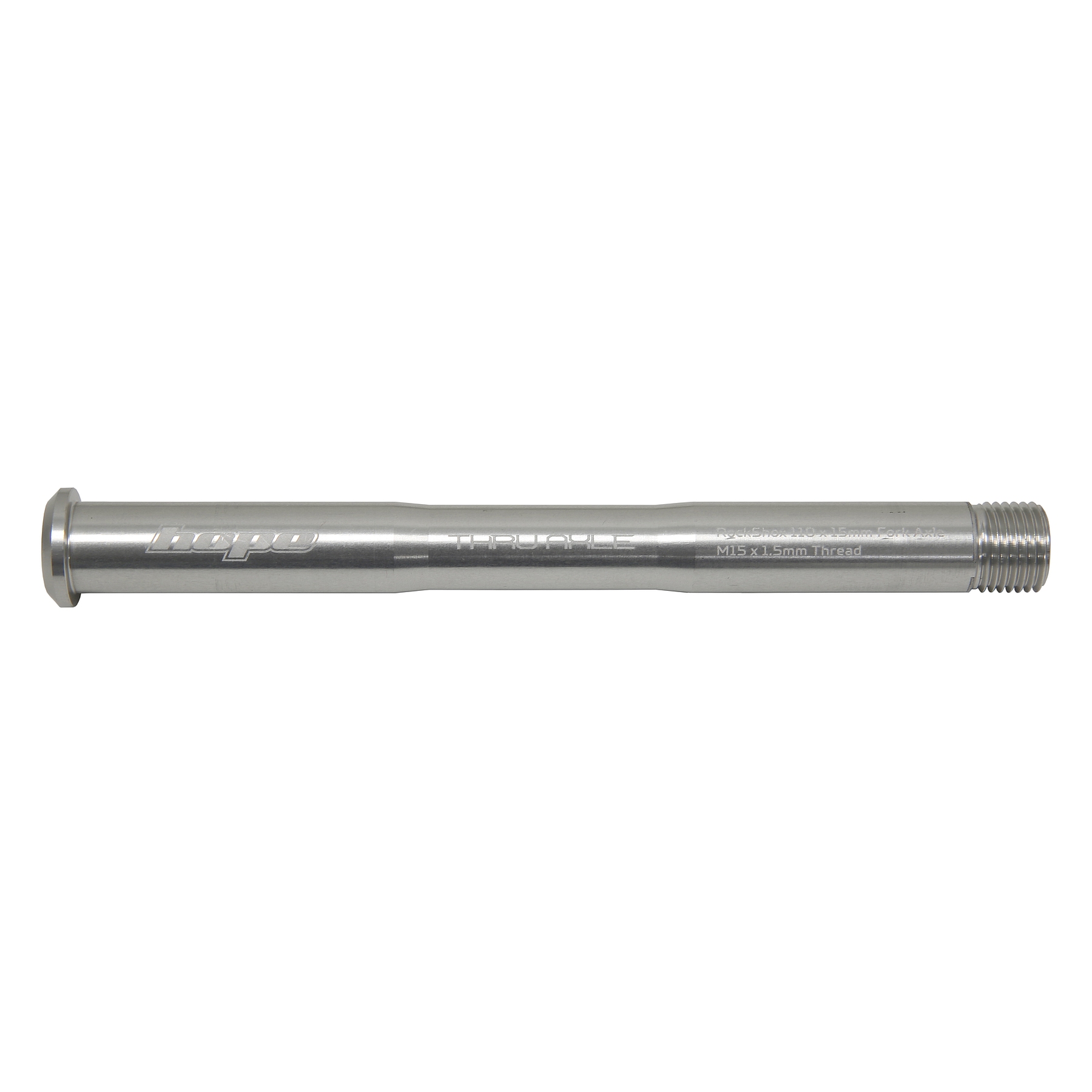 Produktbild von Hope Steckachse für RockShox Federgabeln | 15x110mm - silber