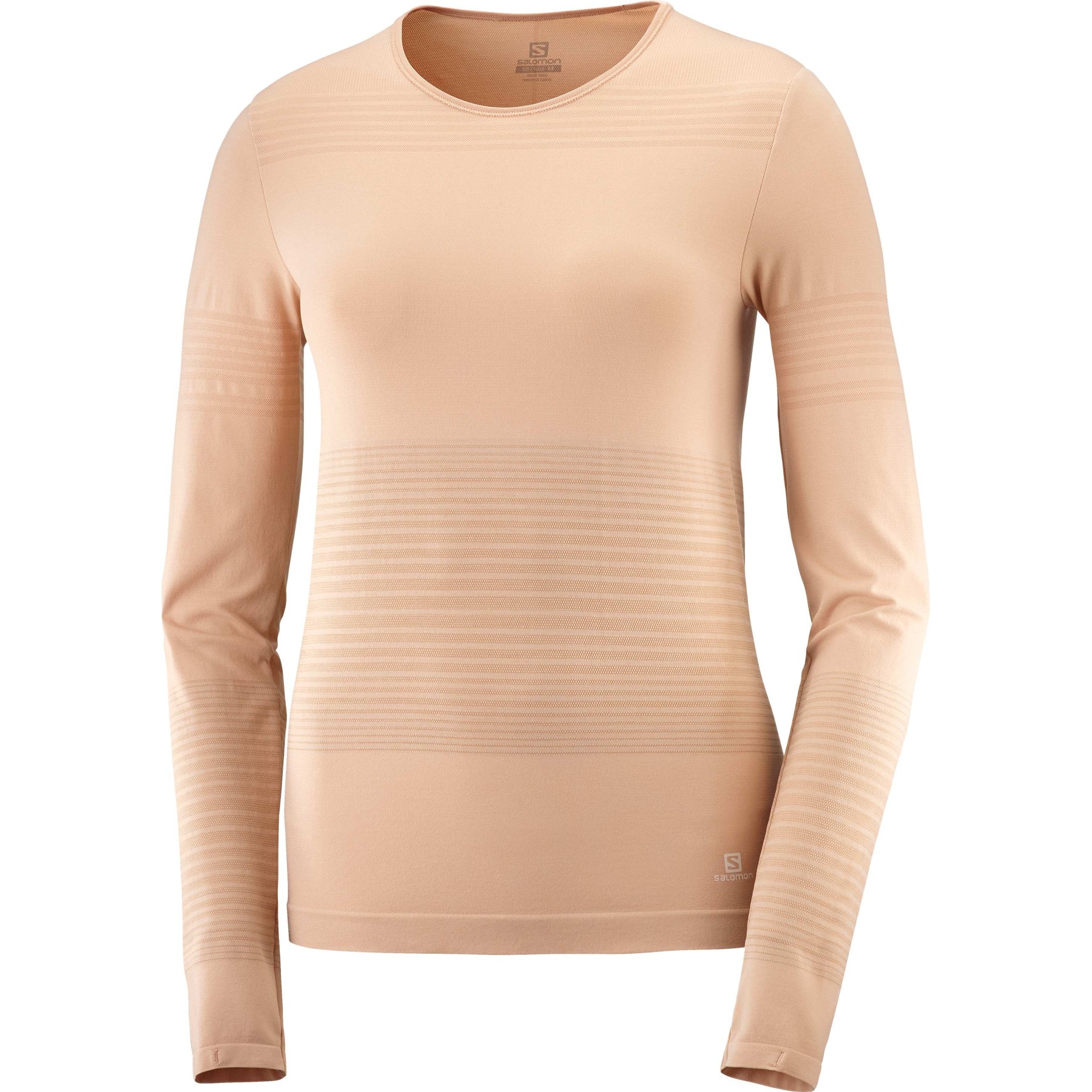 Picture of Salomon Elevate Move On Longsleeve Shirt Women - sirocco