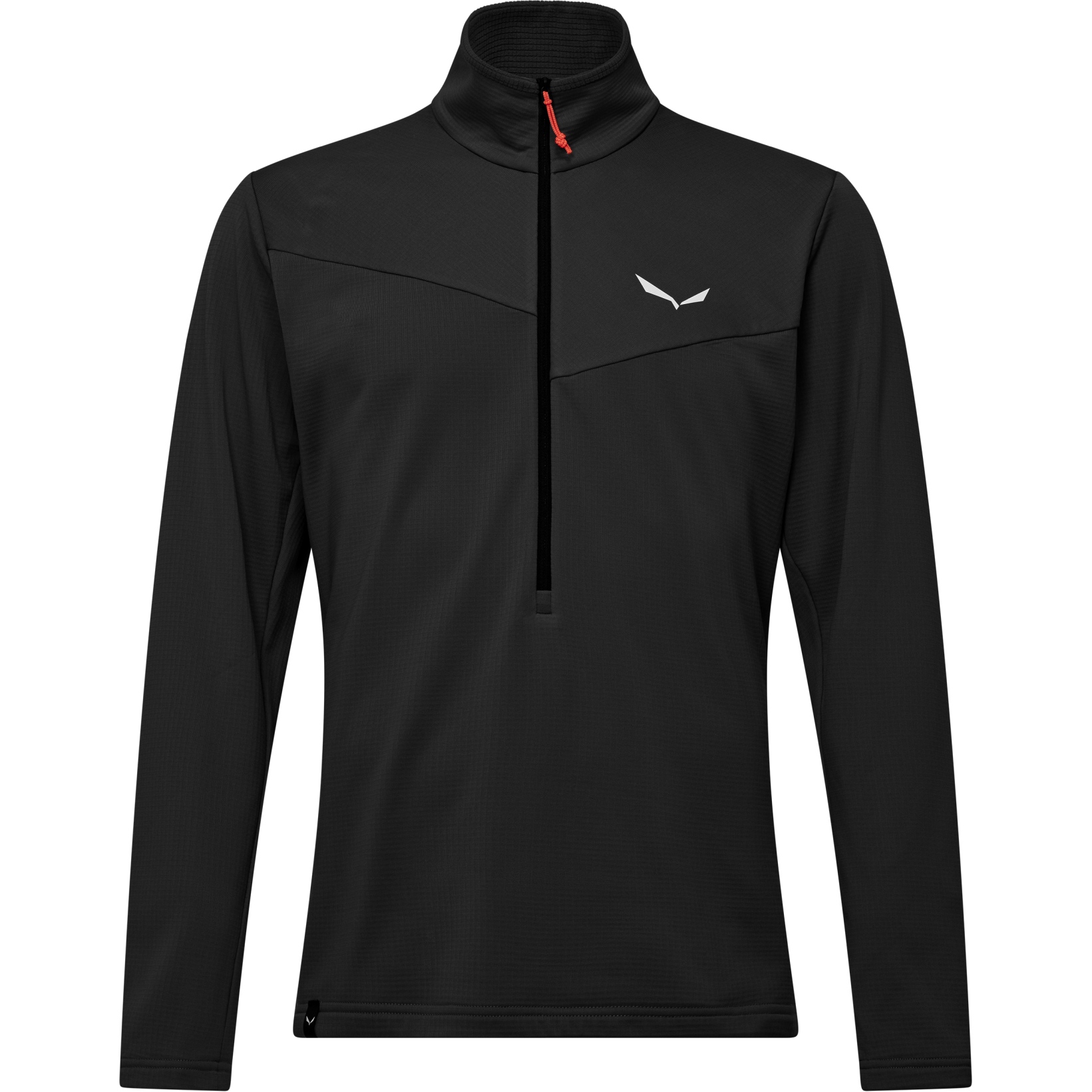 Produktbild von Salewa Puez Cammino Polarlite Half Zip Langarmshirt Herren - black out 0910