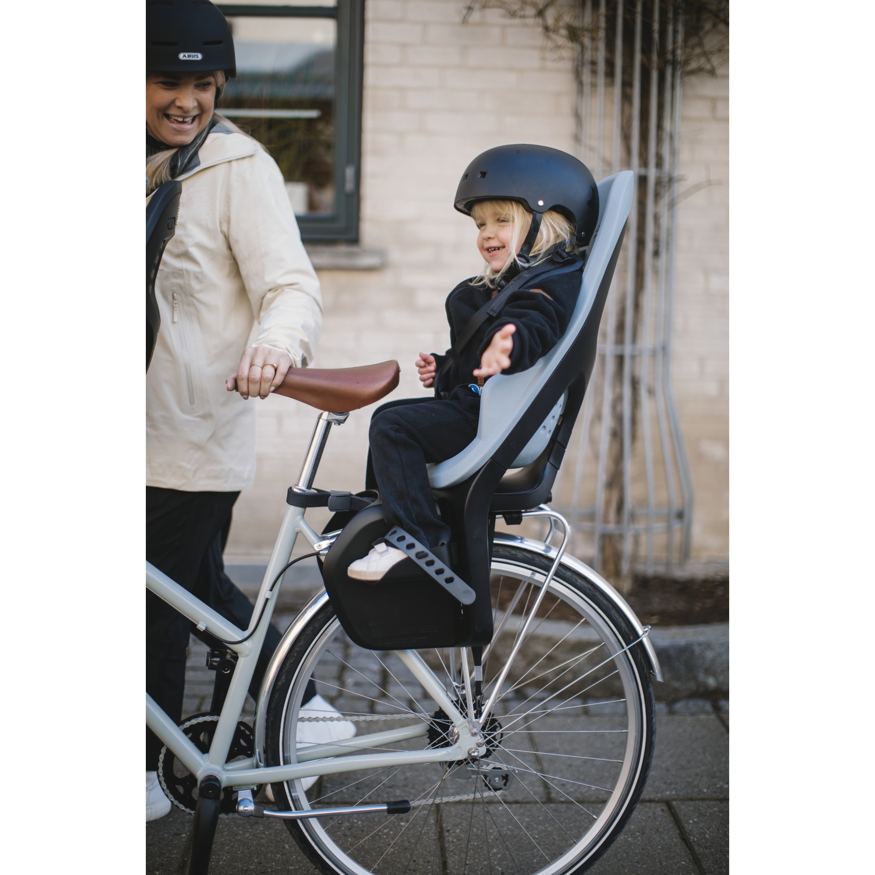 Siège-vélo bébé cadre avant Yepp 2 Mini Agave Thule - Dröm