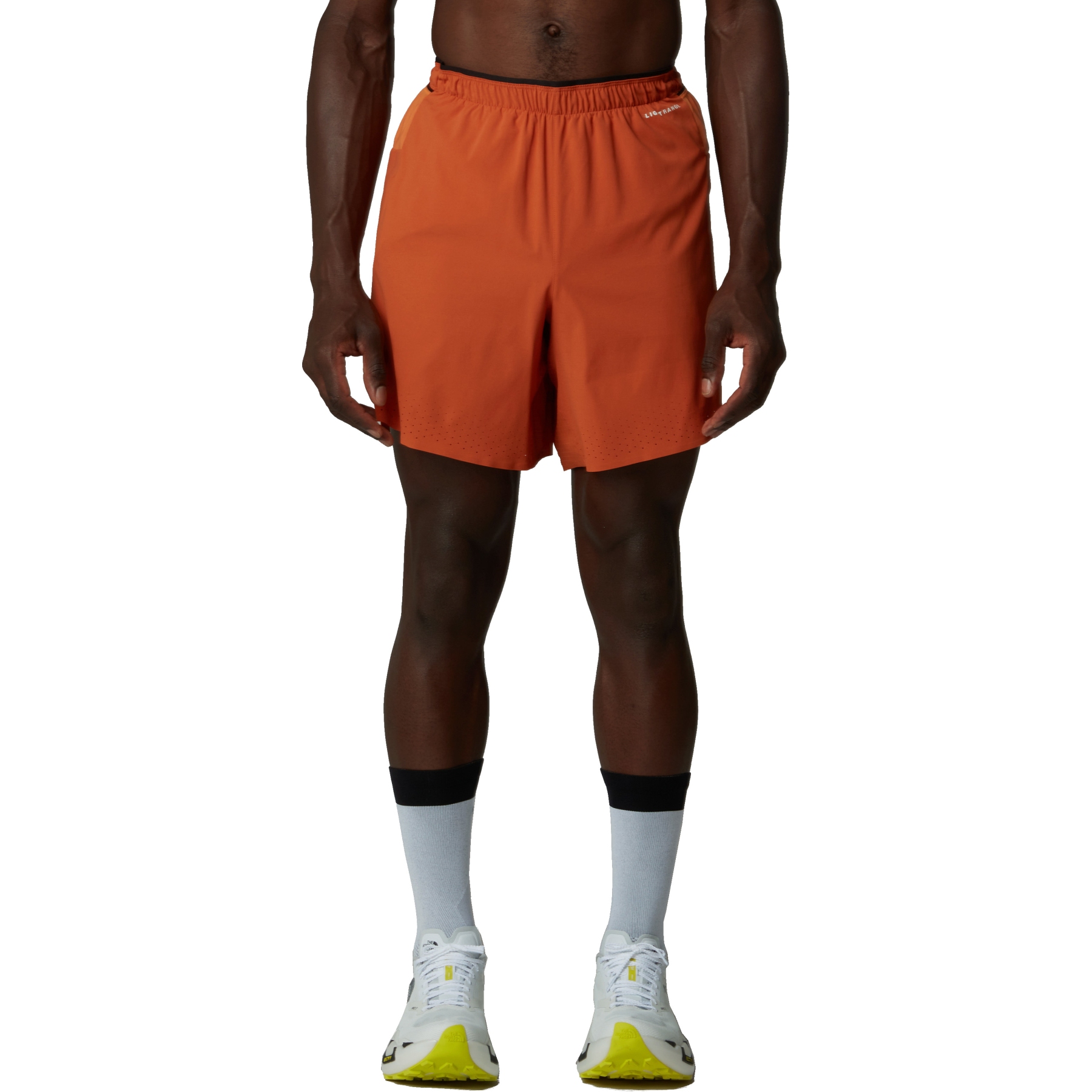 Produktbild von The North Face Summit Pacesetter 7&quot; Shorts Herren - Iron Bronze/Digital Orange
