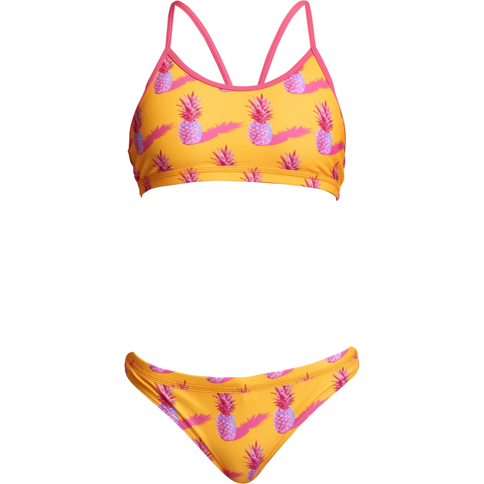 Funkita Racerback Bikini Girls Pineapple Punch BIKE24