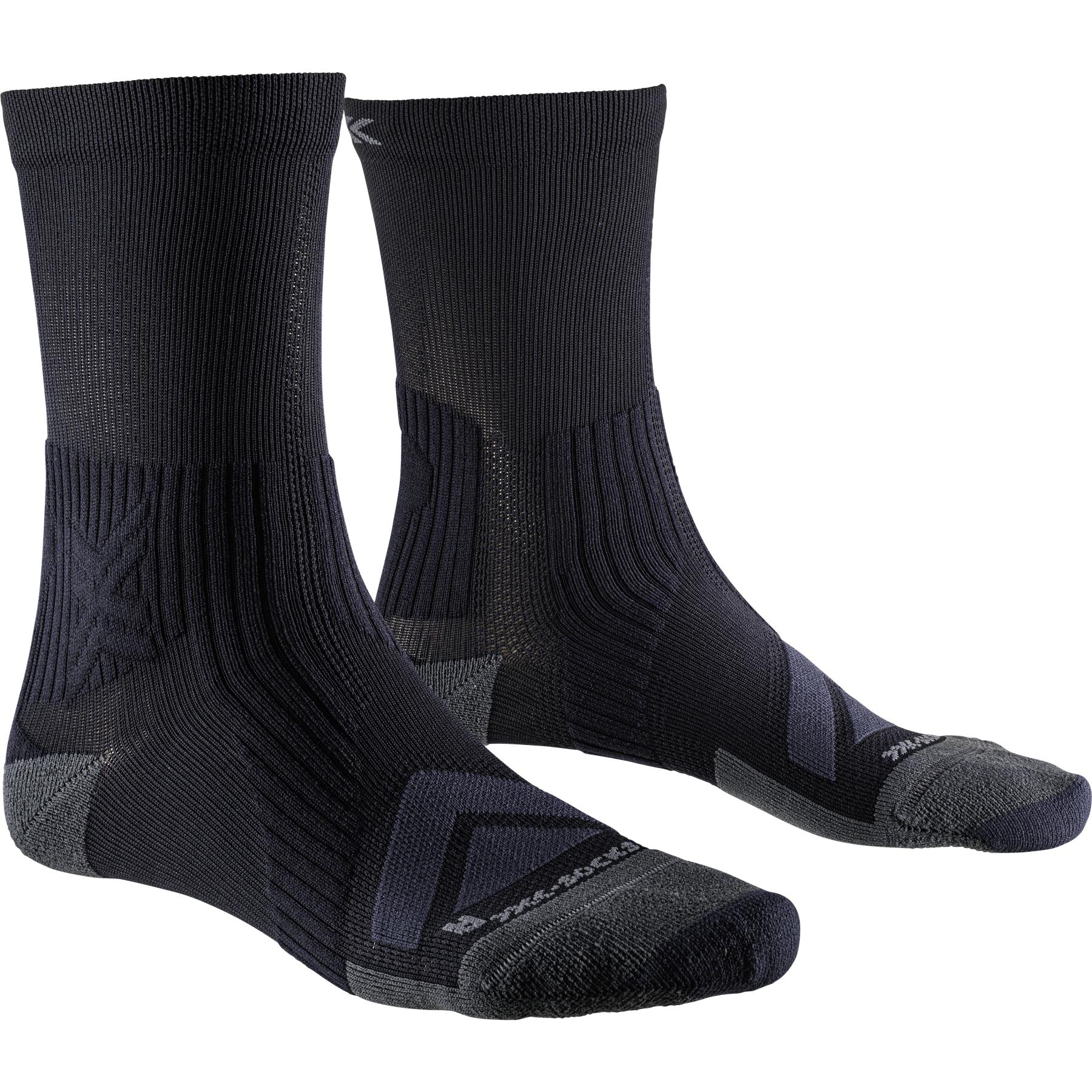 Picture of X-Socks Bike Expert Crew Socks - black/charcoal