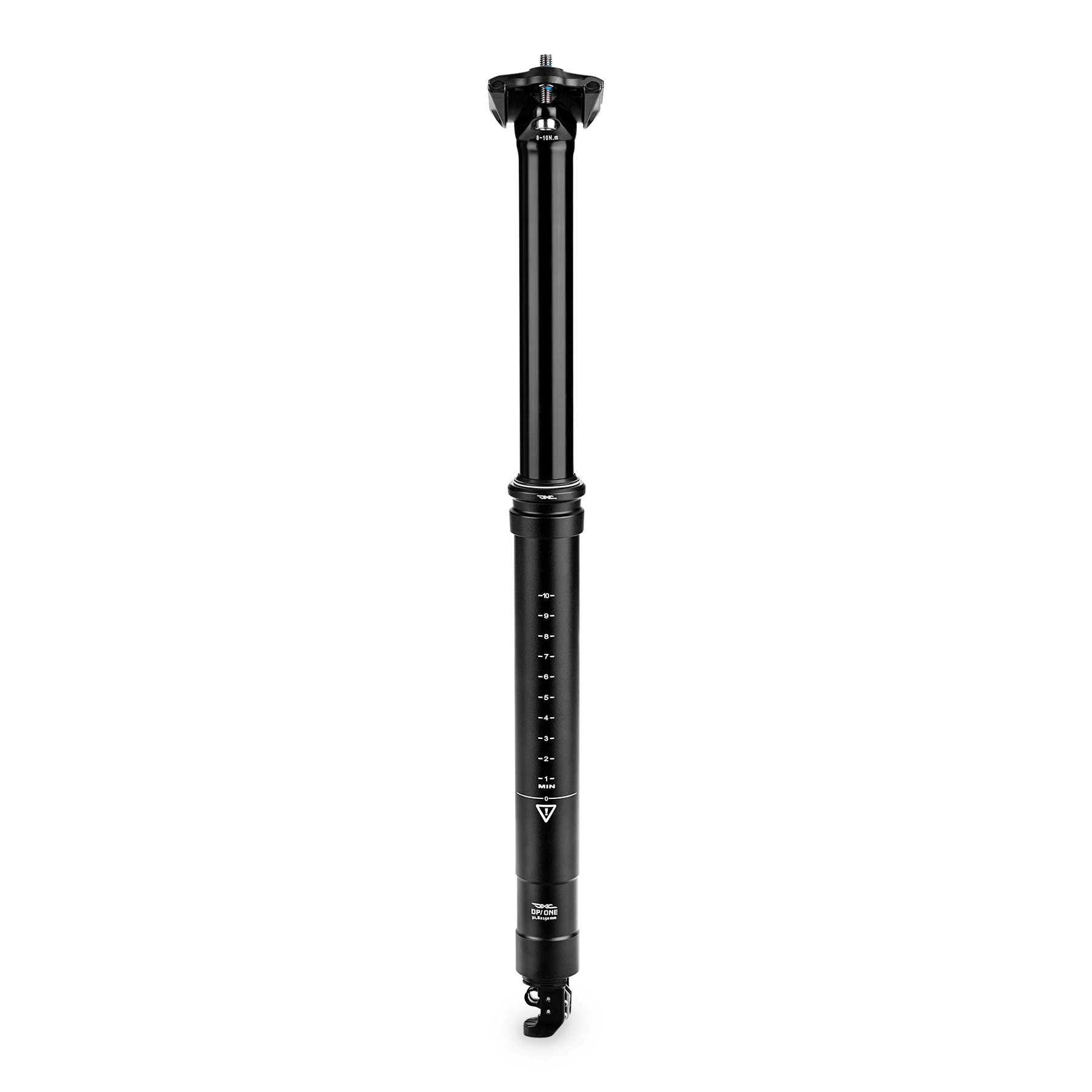Tige De Selle Télescopique Vélo Route/VTT - Alliage Aluminium, Débattement 125 Mm, Acheminement Interne Câbles