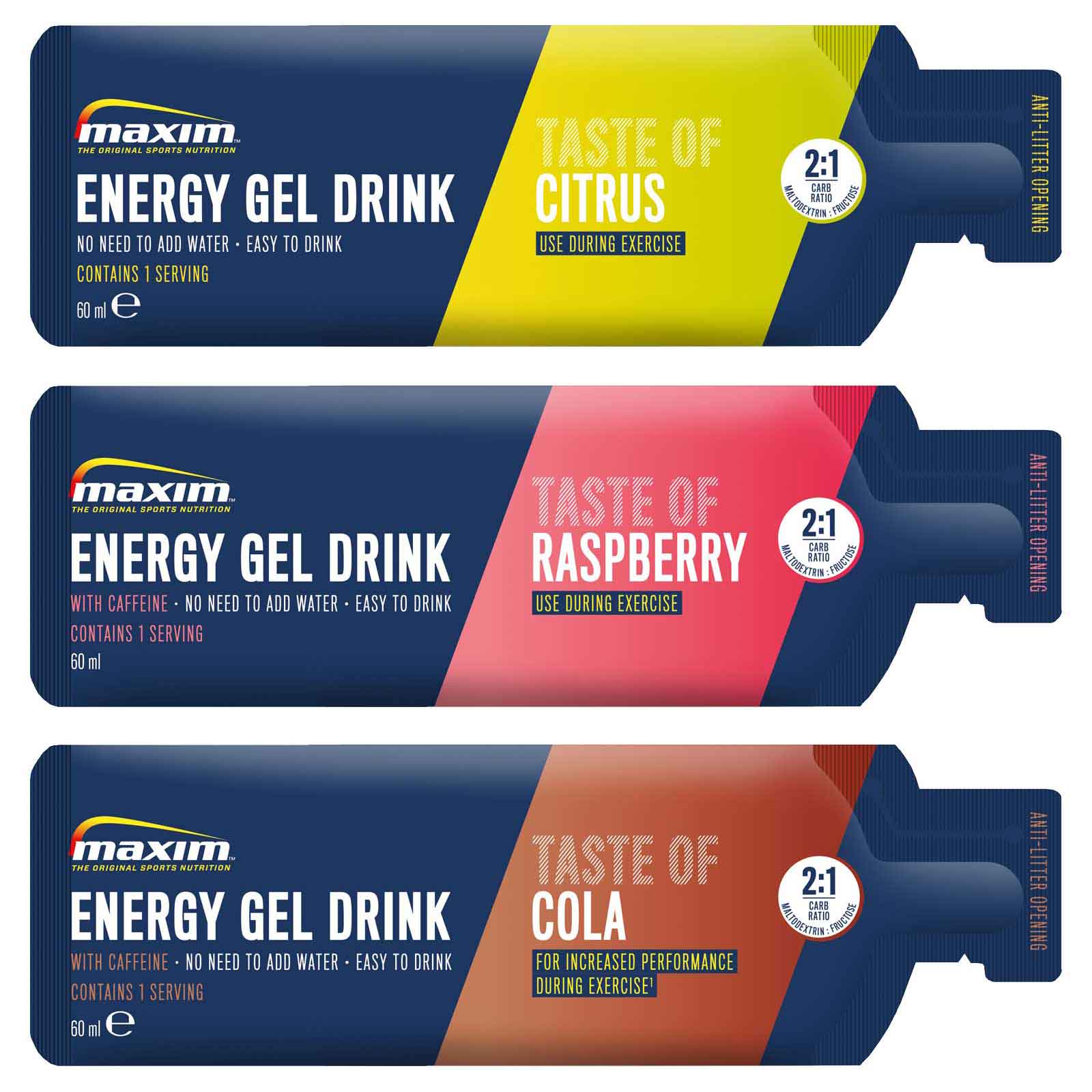 Produktbild von Maxim Energy Gel Drink mit Kohlenhydraten - 25x60ml
