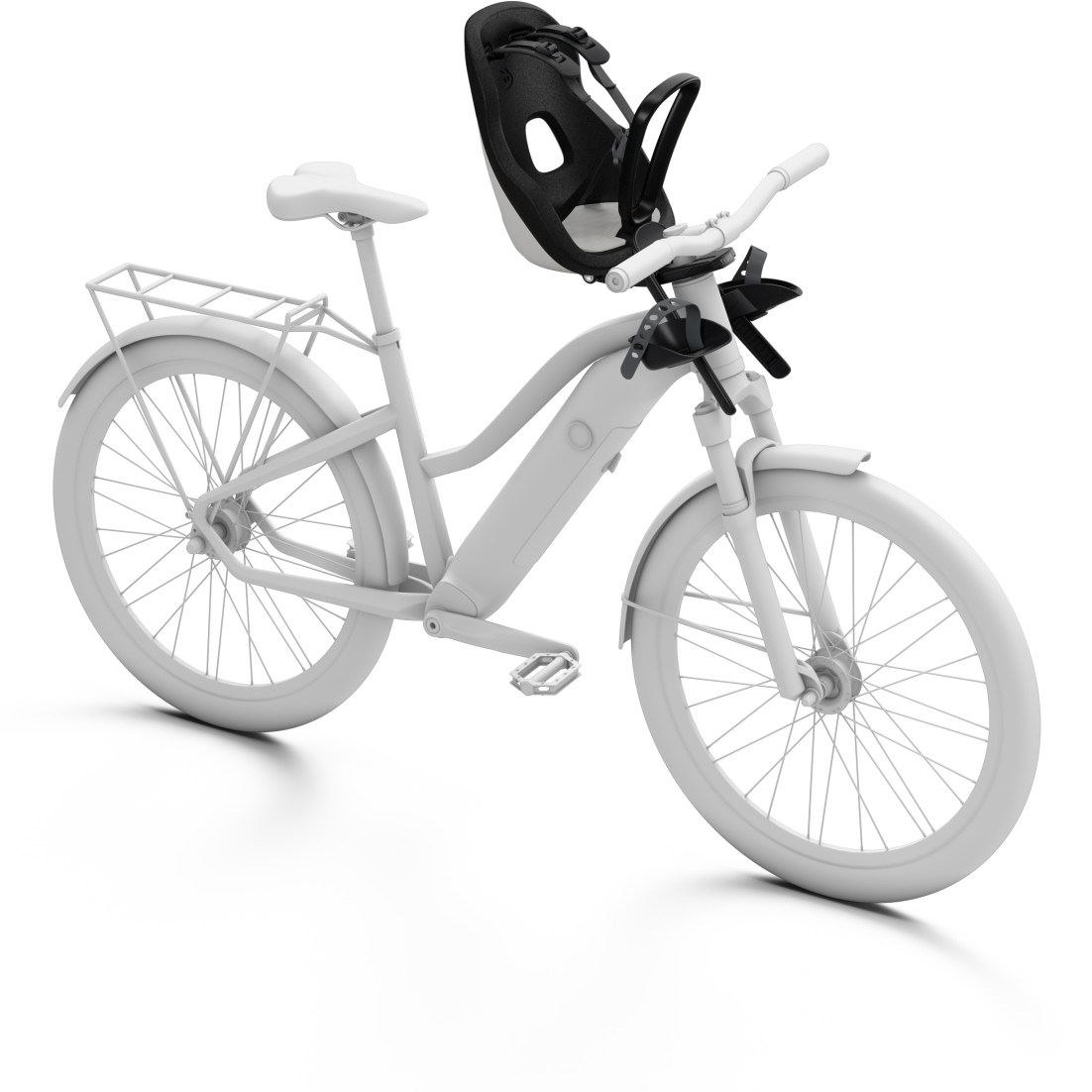 Thule Yepp Nexxt Mini 自転車用チャイルドシート ホワイト Yepp 【正規品】Thule Nexxt Mini スーリー・イエップ・ネクスト