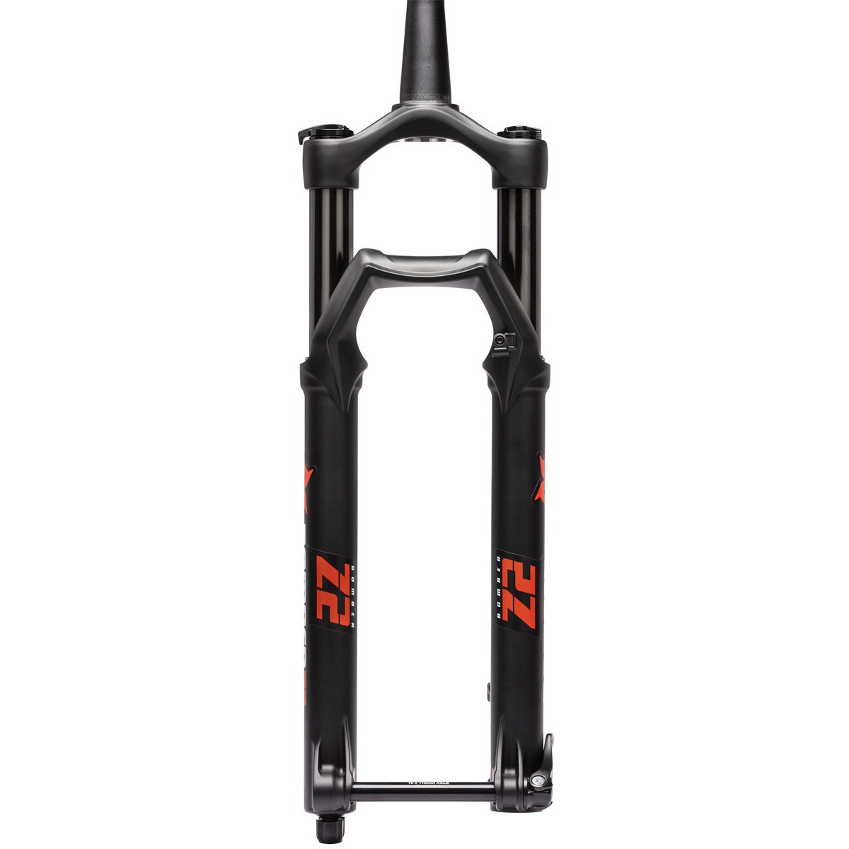 Image of Marzocchi Bomber Z2 - 27.5" Fork - 140mm - Tapered - 44mm Offset - Boost 15x110mm QR - matte black