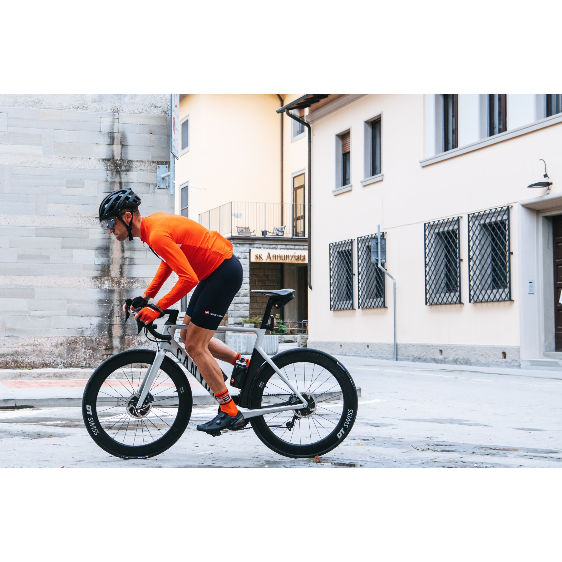 Castelli Culotte Corto con Tirantes Ciclismo Hombre - Endurance 3 - belgian  blue 424