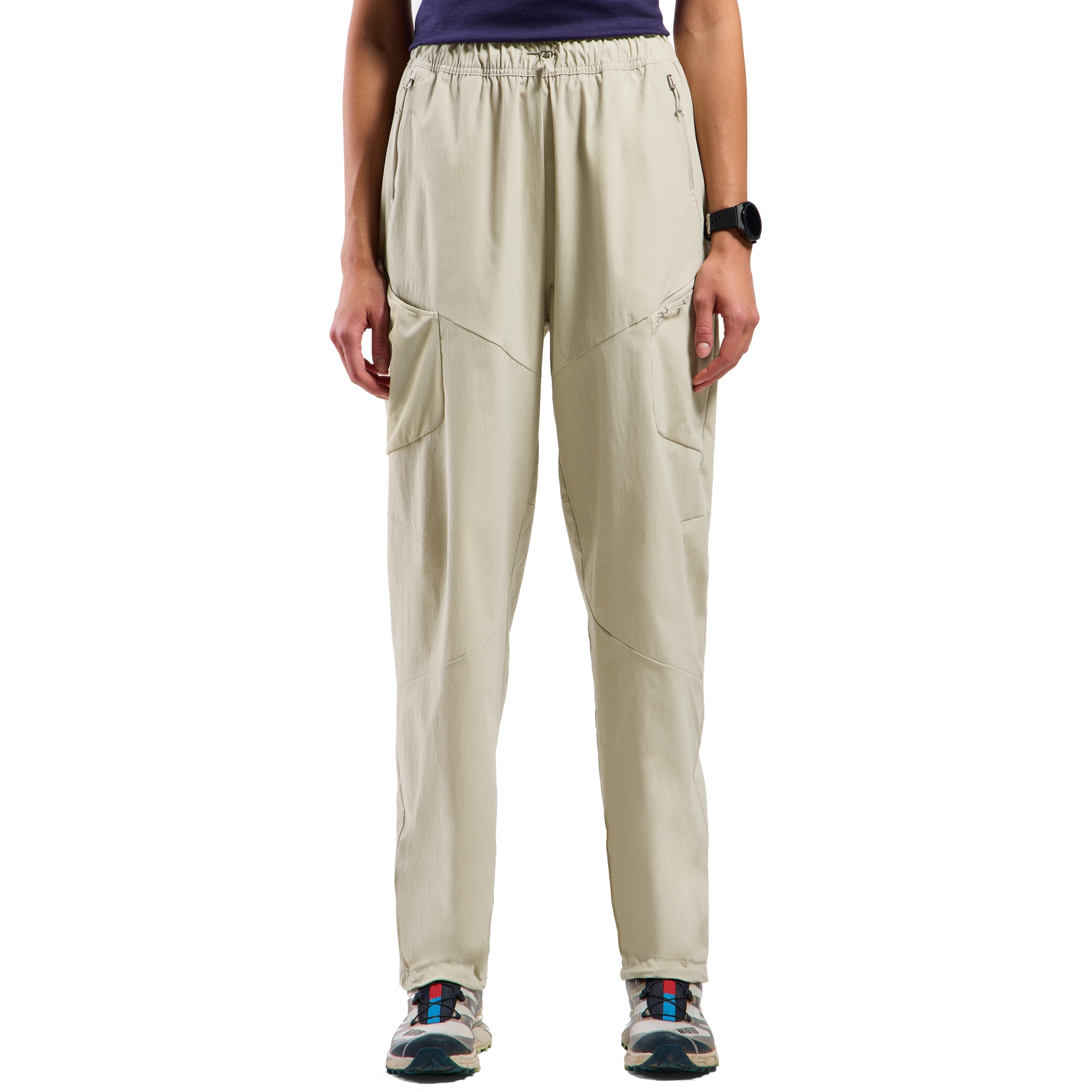 Foto van Odlo Essentials Cargobroek Dames - agate gray