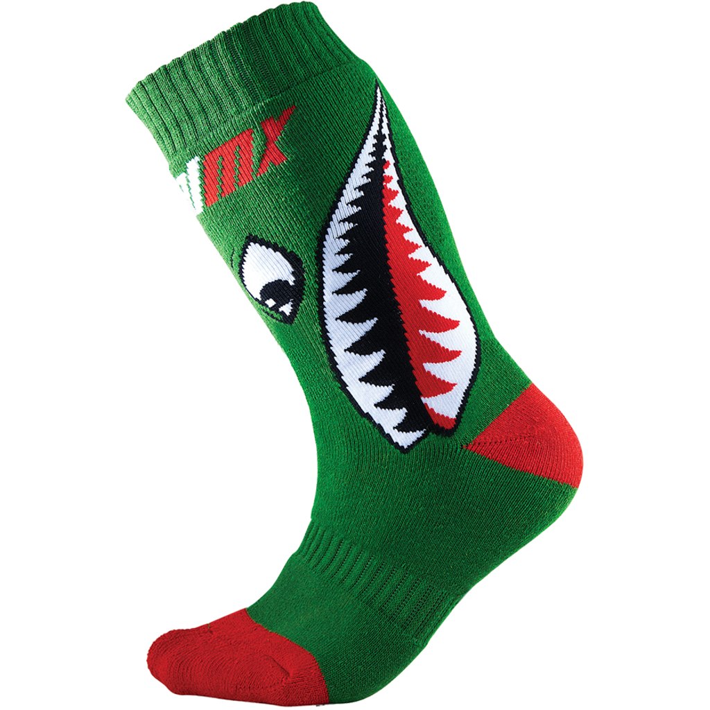 Picture of O&#039;Neal Pro MX Youth Socks - BOMBER green