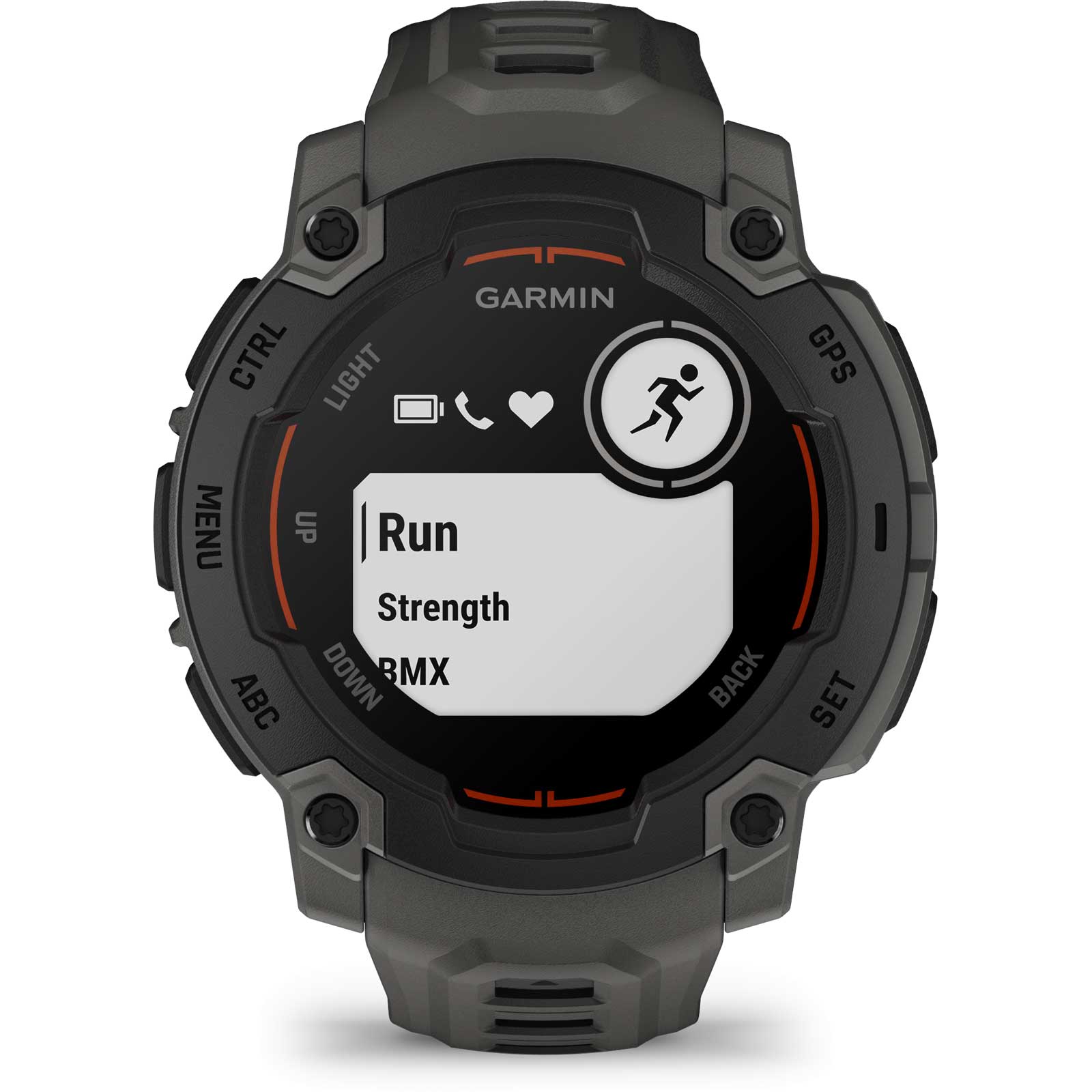 Garmin Instinct E GPS Smartwatch - 45mm - Black/Charcoal | BIKE24
