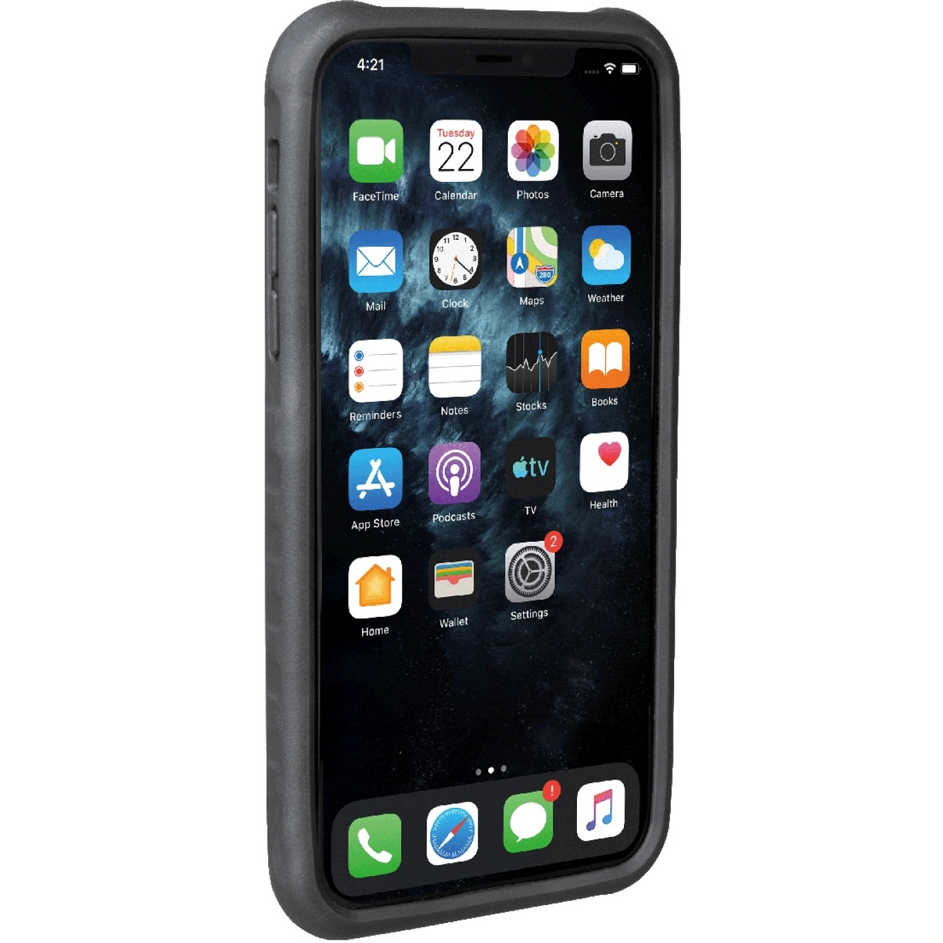 Picture of Topeak RideCase for Apple iPhone 11 Pro Max Smartphone Case without Holder - black/grey