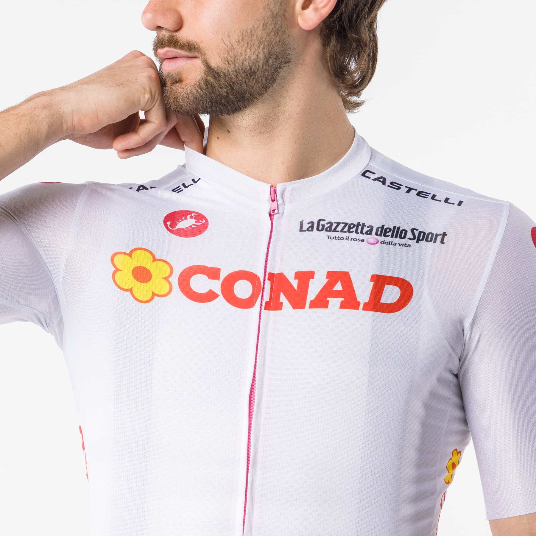 Castelli Giro d'Italia #Giro109 Competizione 4 Jersey Men - white