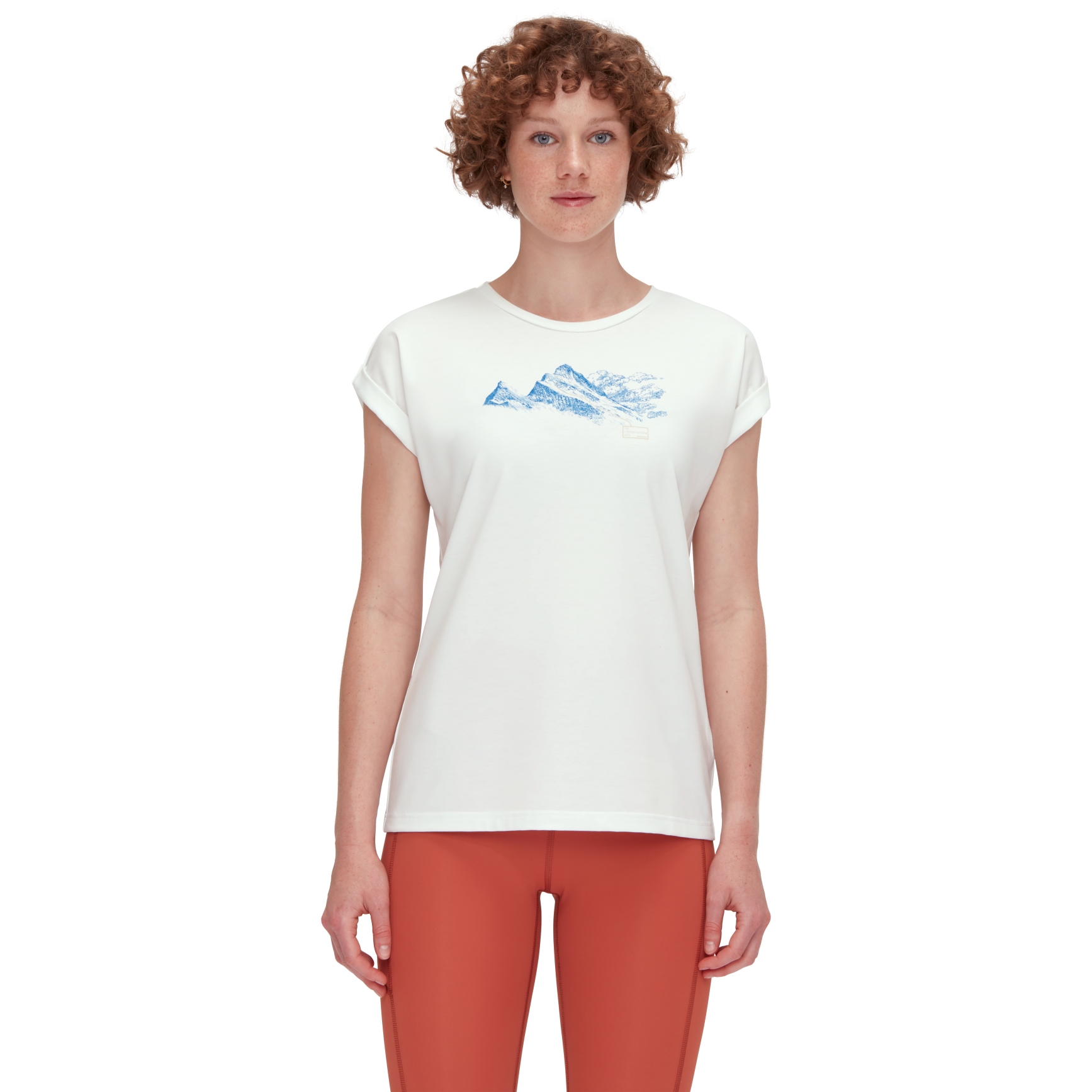 Foto de Mammut Camiseta Mujer - Mountain Finsteraarhorn - off white