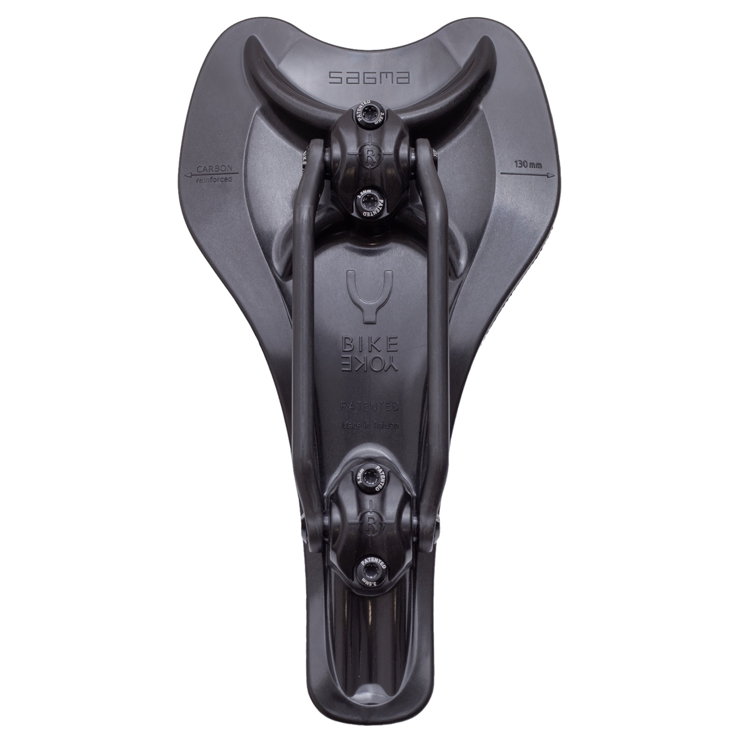 BikeYoke Sagma 3D Carbon Saddle - 142mm | BIKE24