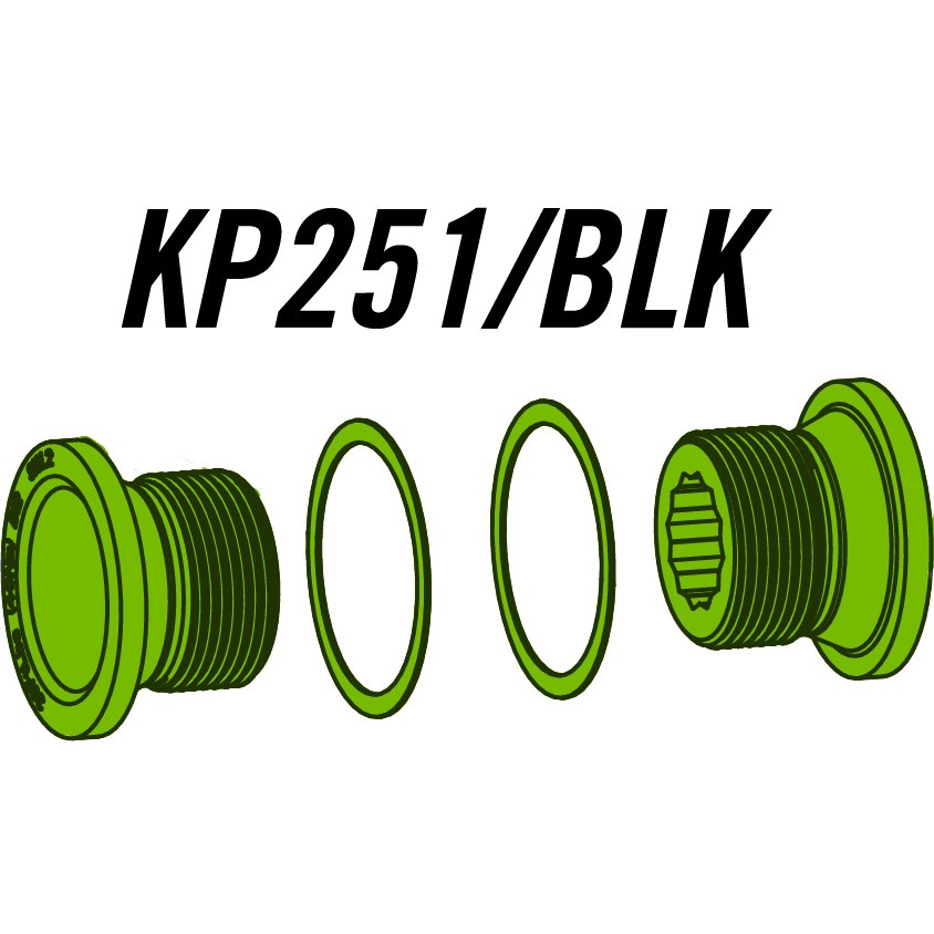Image of Cannondale KP251/BLK SiSL2 Hollowgram Replacement Crank Bolts