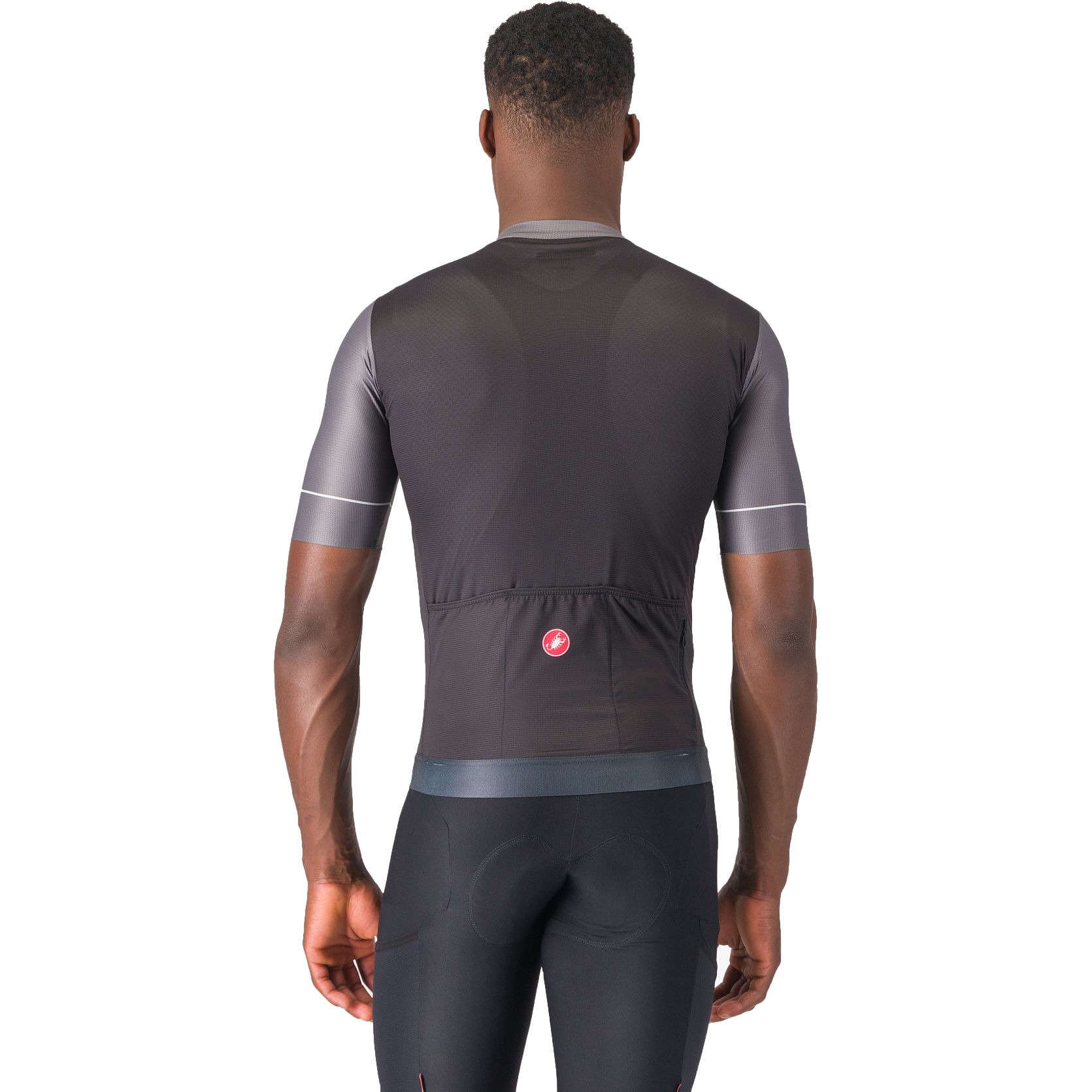 Castelli Unlimited Endurance 2 Jersey Men - light black/smoky grey