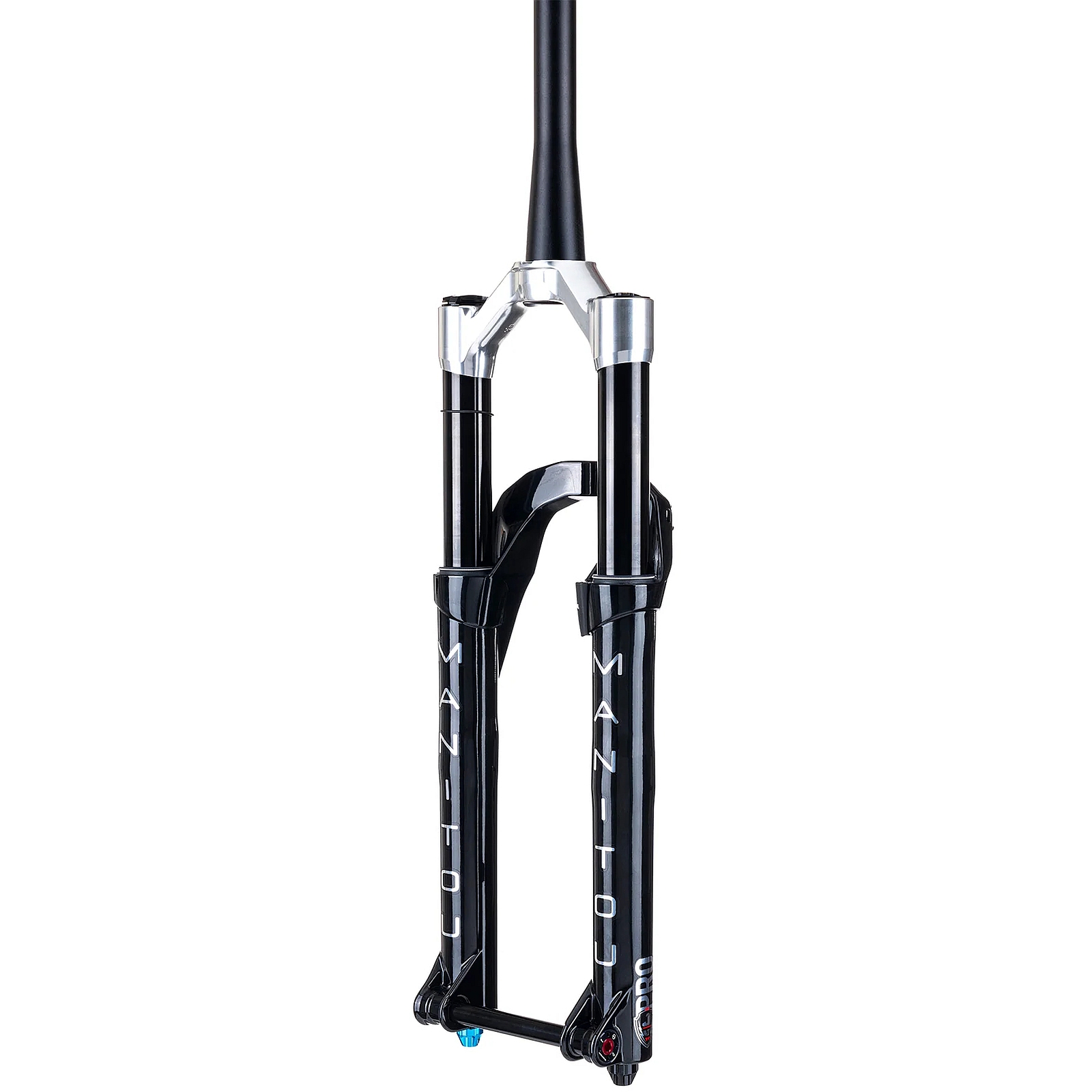 Picture of Manitou JUNIT 34 Pro - 26&quot; Suspension Fork - 120mm - Tapered - 41mm Offset - 15x110mm Boost - black / silver