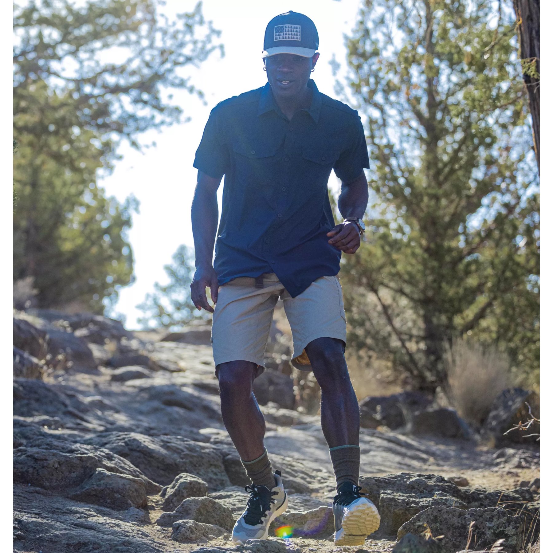 Columbia Utilizer II Solid, Chemise à Manches Courtes Unie