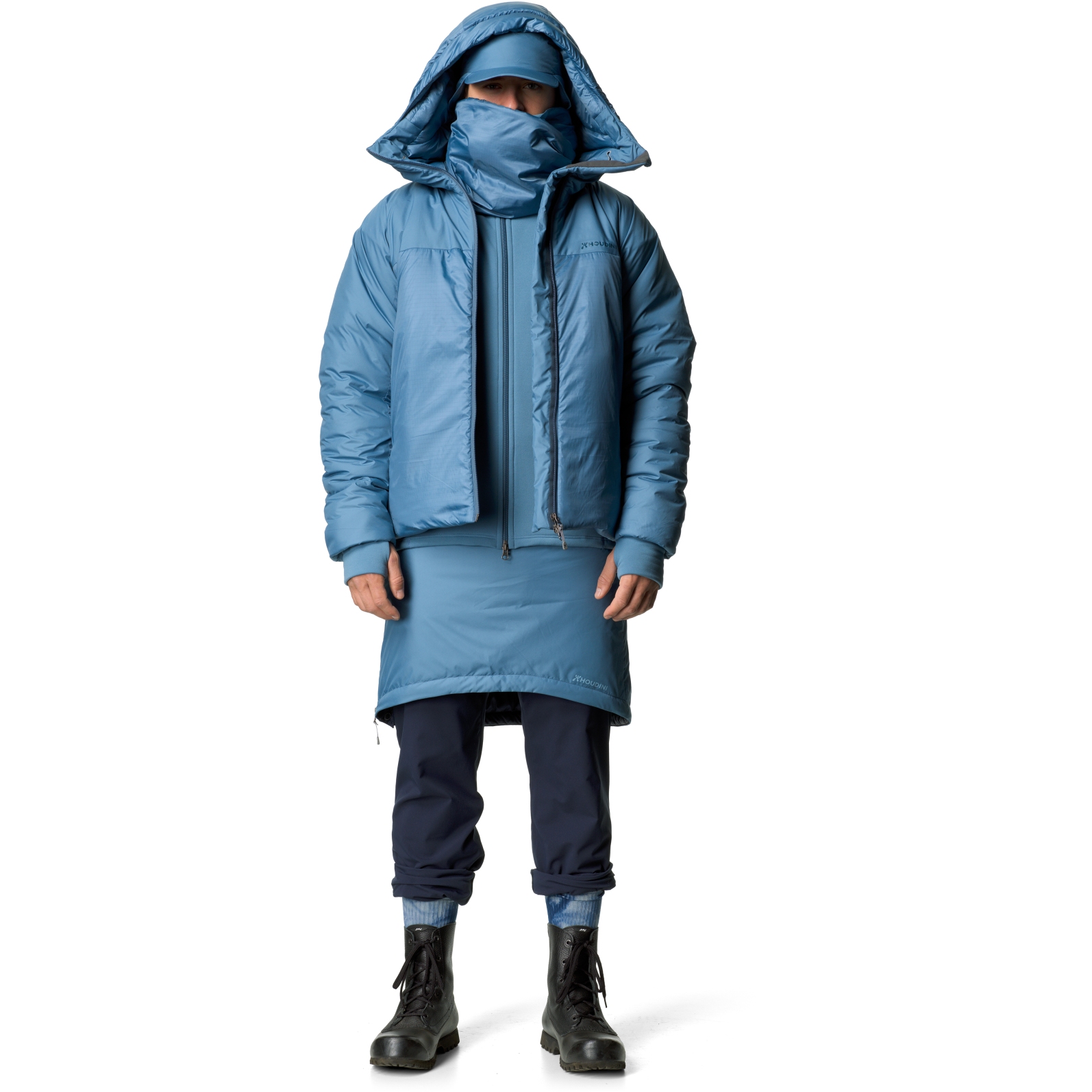 Houdini Double Dunfri Jacket Men - Sail Away Blue | BIKE24